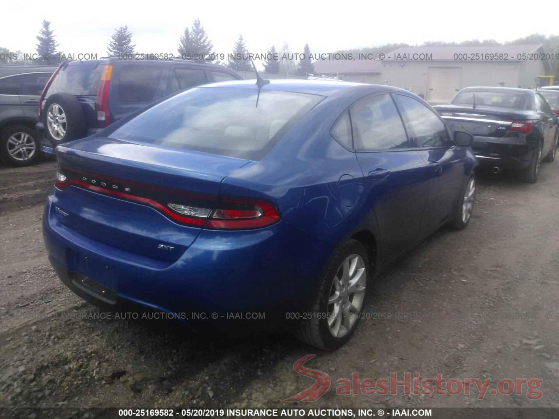 1C3CDFBA5DD139571 2013 DODGE DART