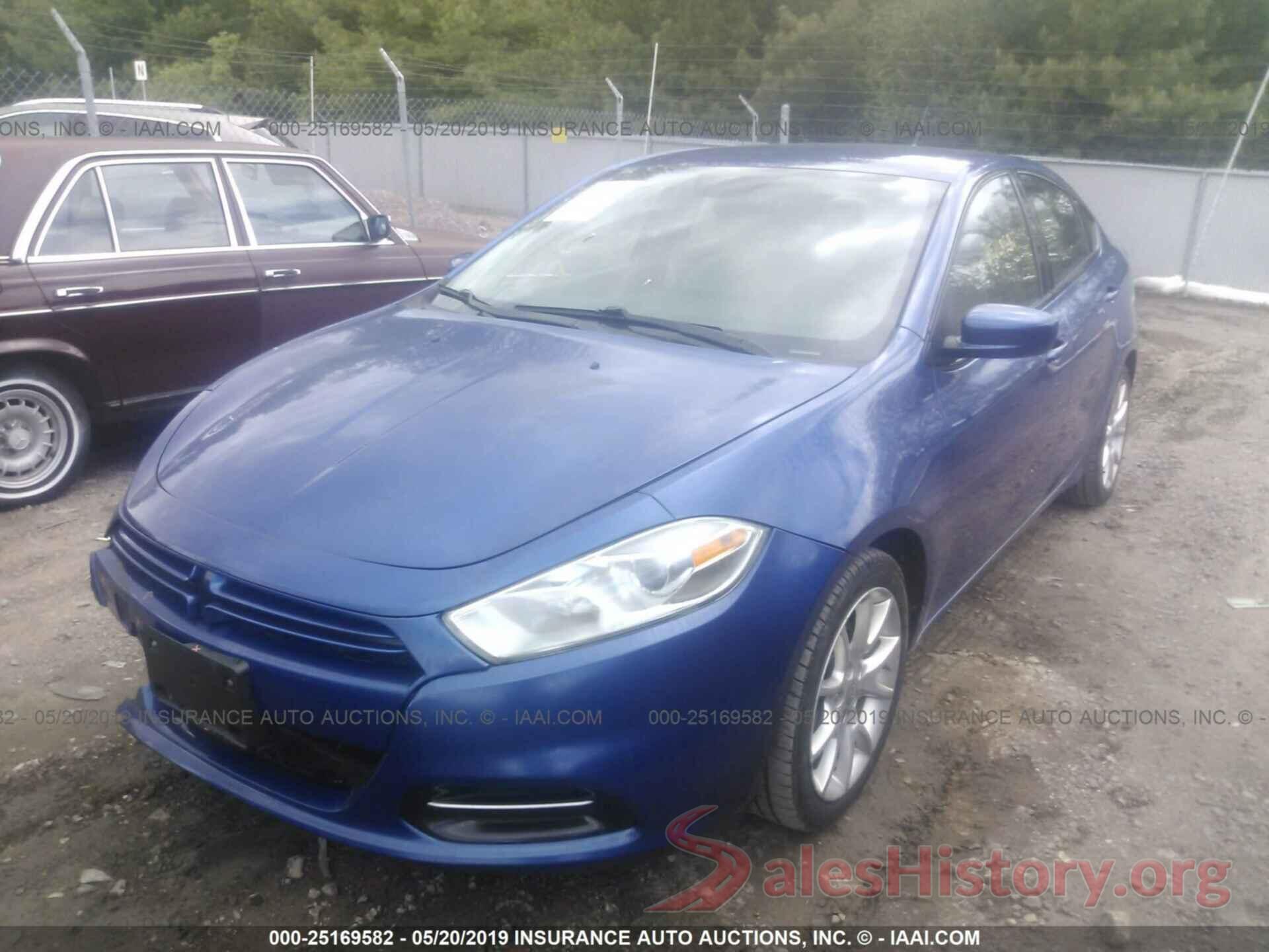 1C3CDFBA5DD139571 2013 DODGE DART