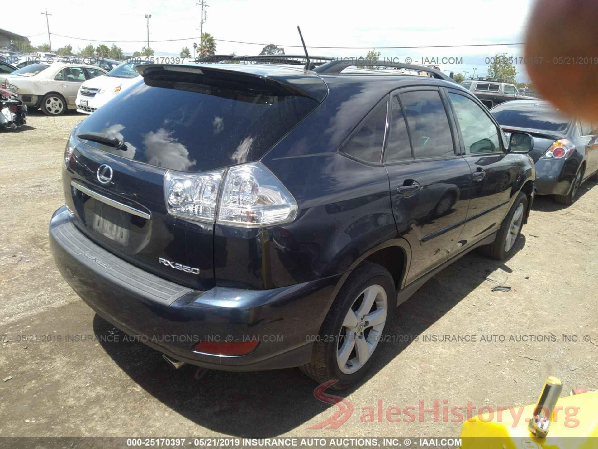 2T2HK31U07C016758 2007 LEXUS RX