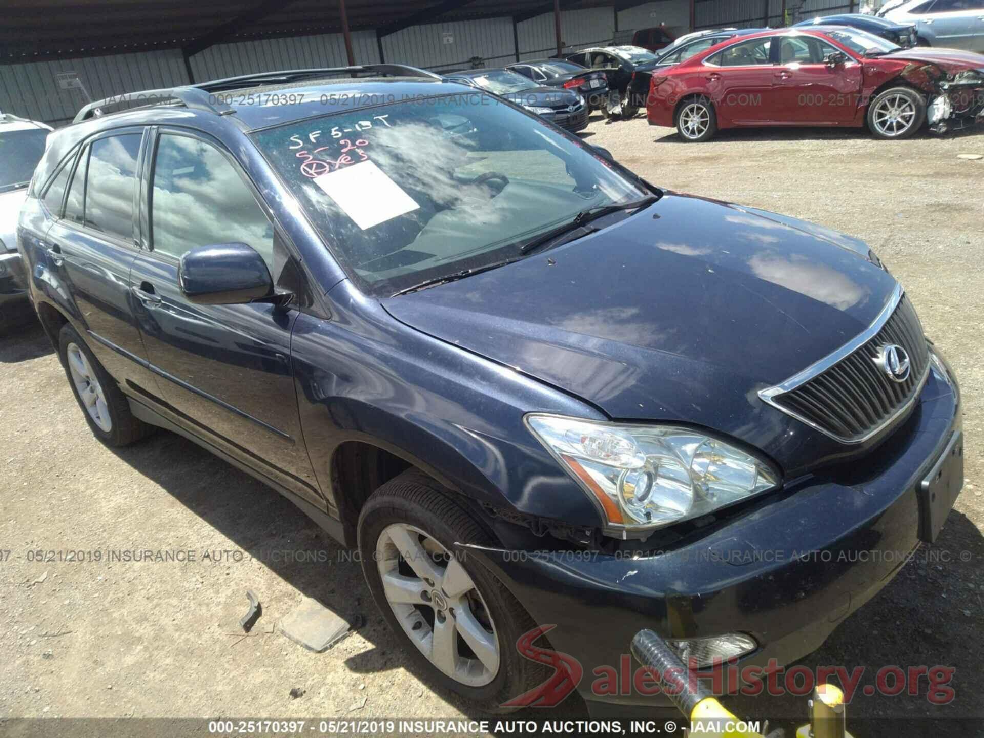 2T2HK31U07C016758 2007 LEXUS RX