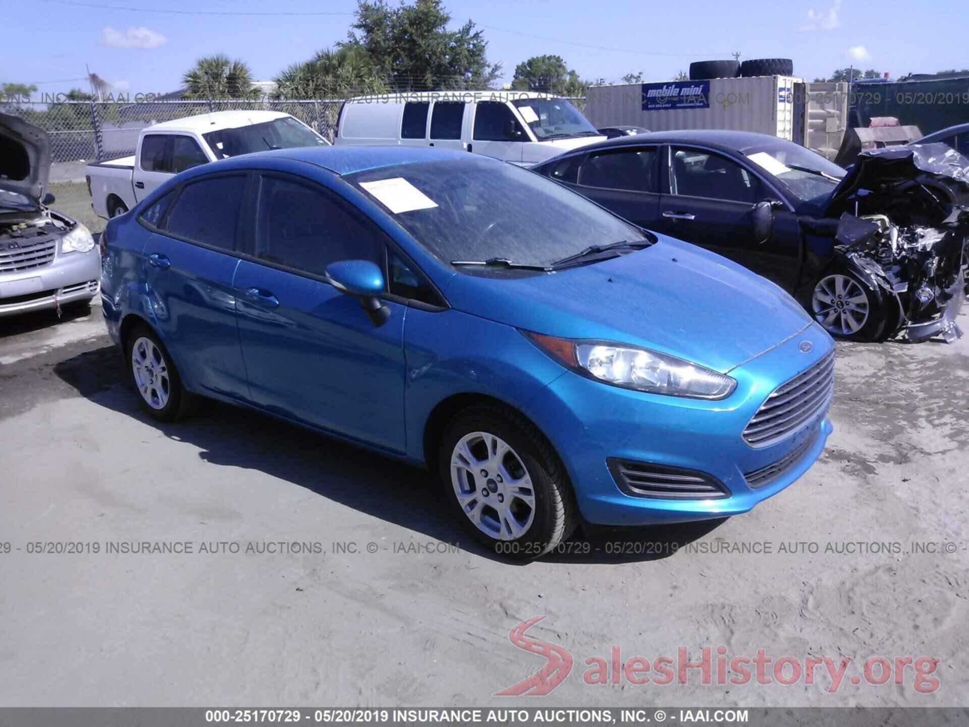 3FADP4BJ6FM120763 2015 FORD FIESTA