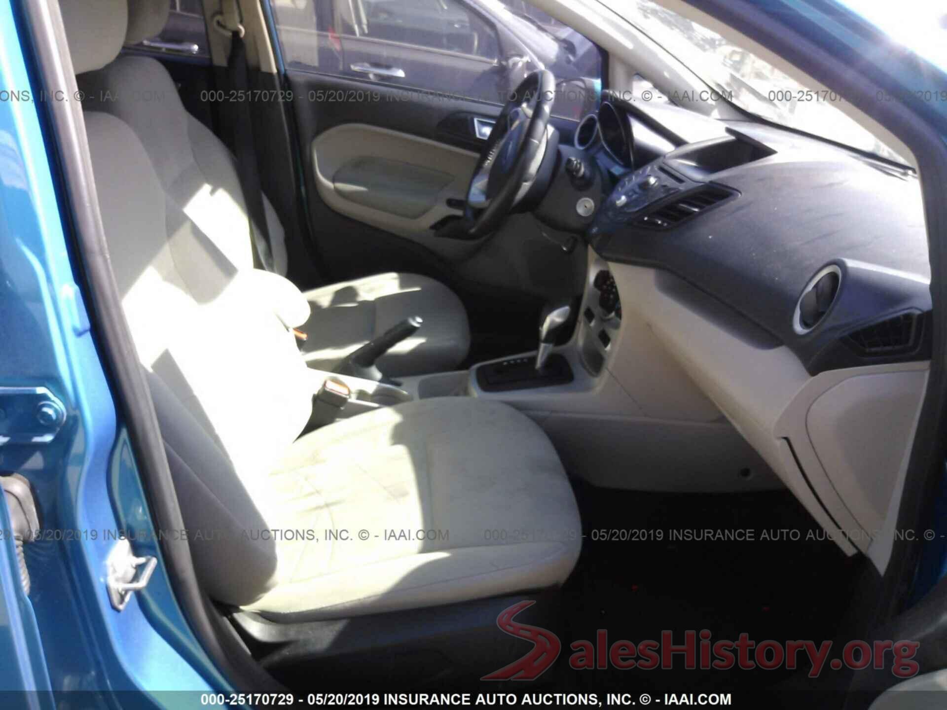 3FADP4BJ6FM120763 2015 FORD FIESTA