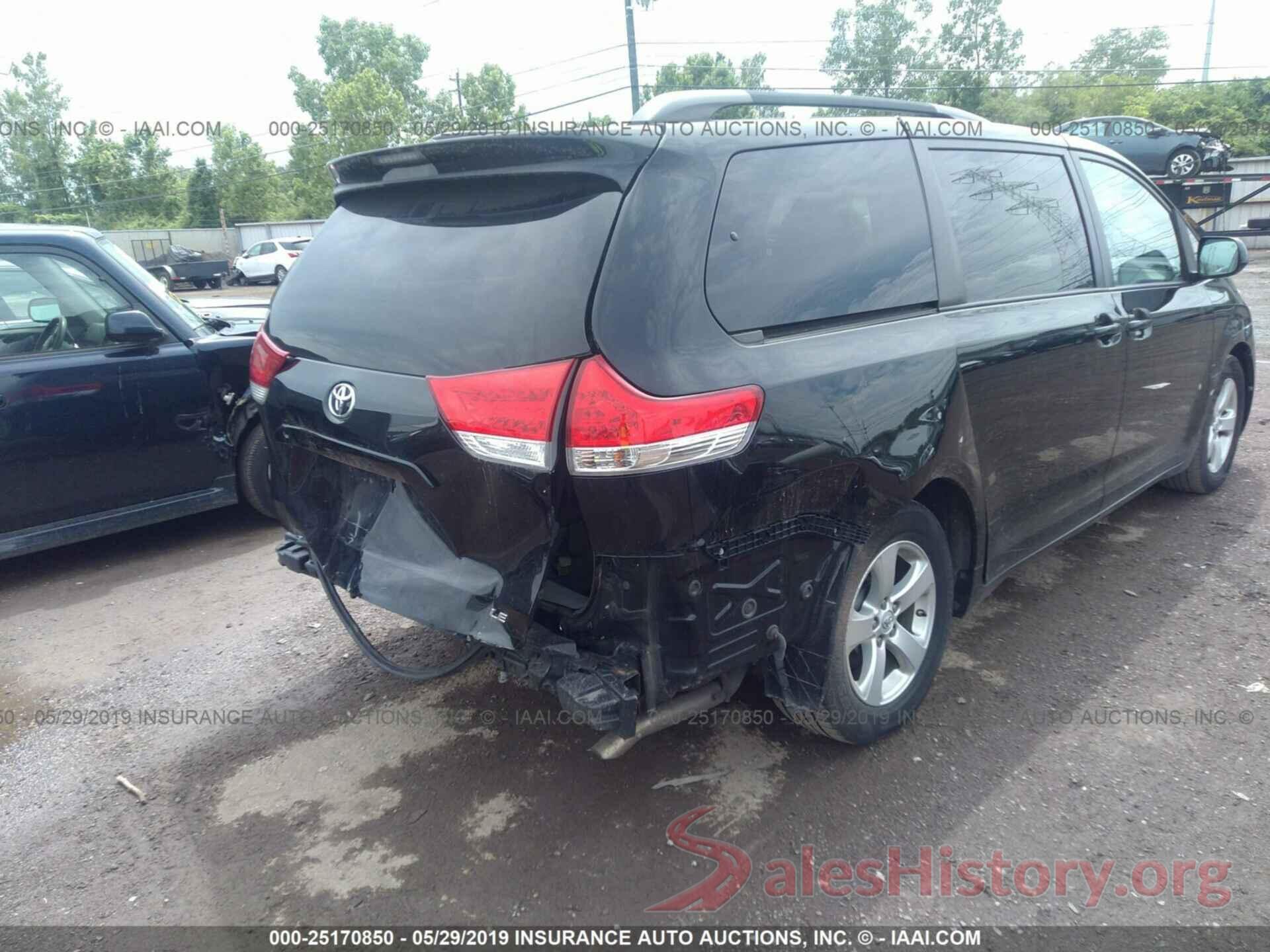 5TDKK3DC3DS358169 2013 TOYOTA SIENNA