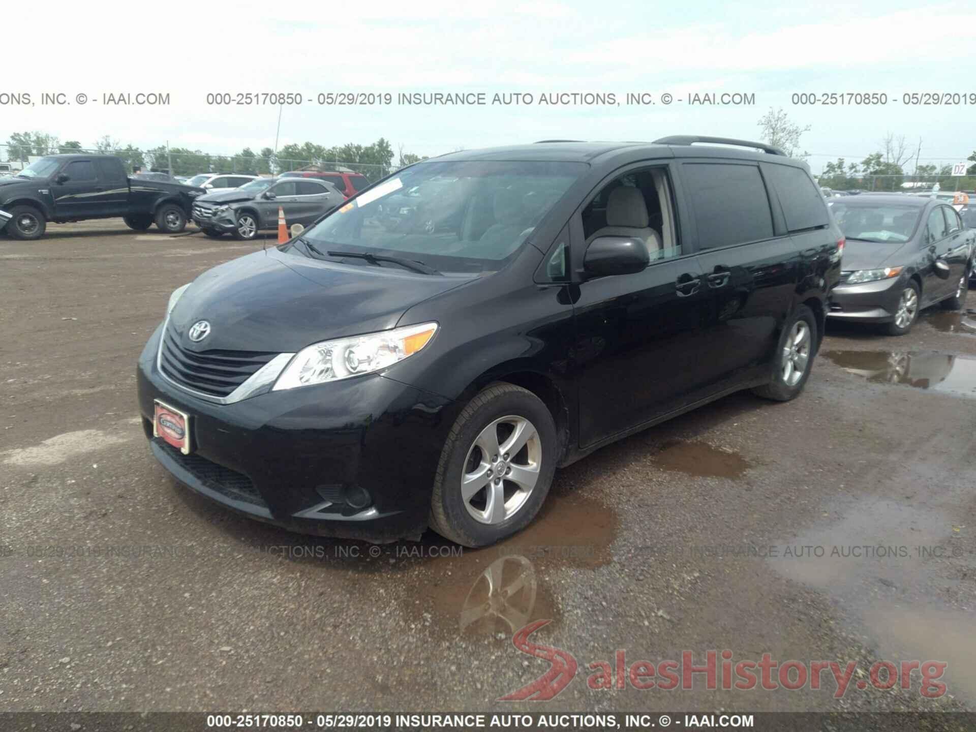 5TDKK3DC3DS358169 2013 TOYOTA SIENNA