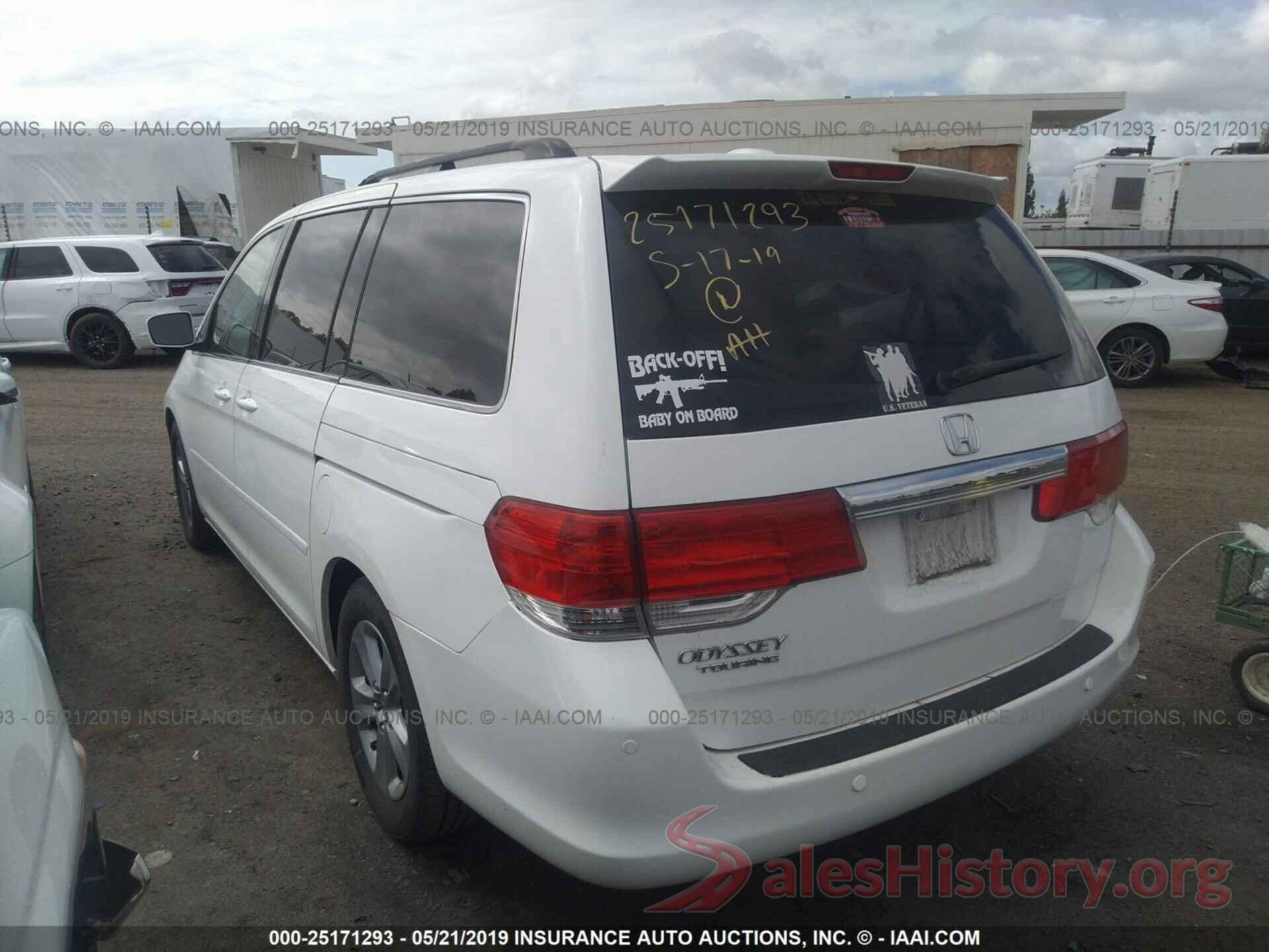 5FNRL38928B030844 2008 HONDA ODYSSEY