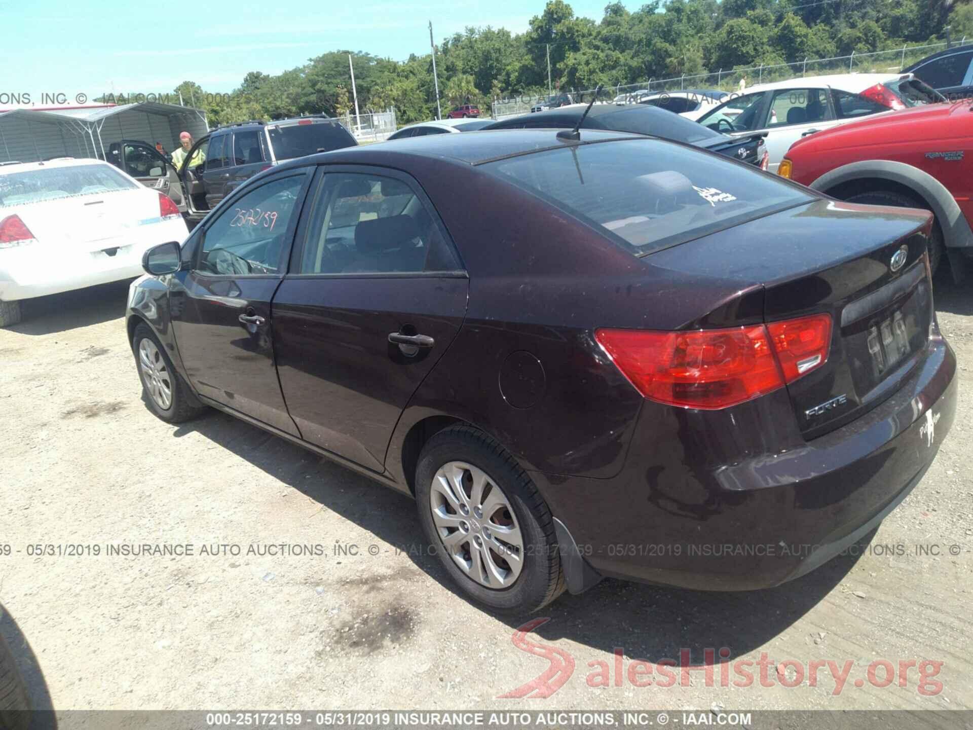 KNAFU4A25B5352306 2011 KIA FORTE