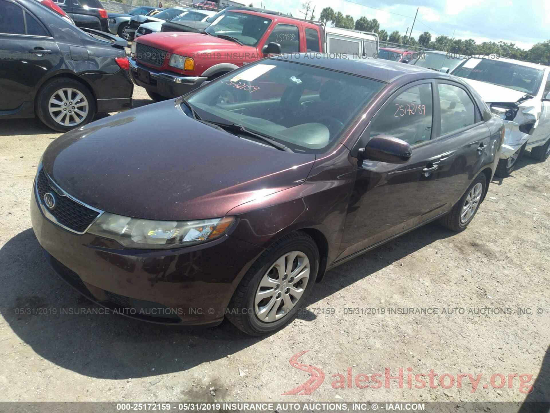 KNAFU4A25B5352306 2011 KIA FORTE