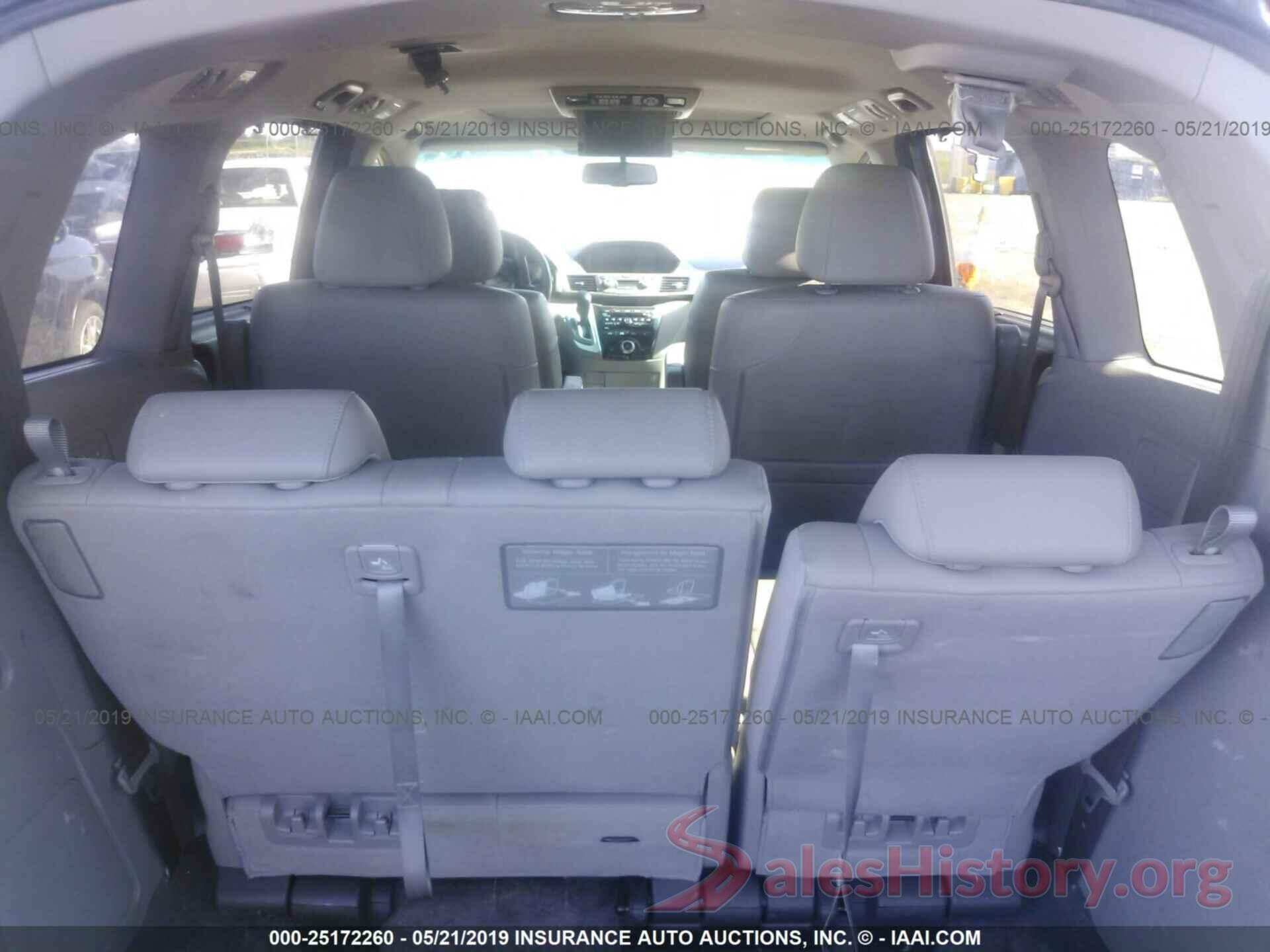 5FNRL5H69BB048198 2011 HONDA ODYSSEY