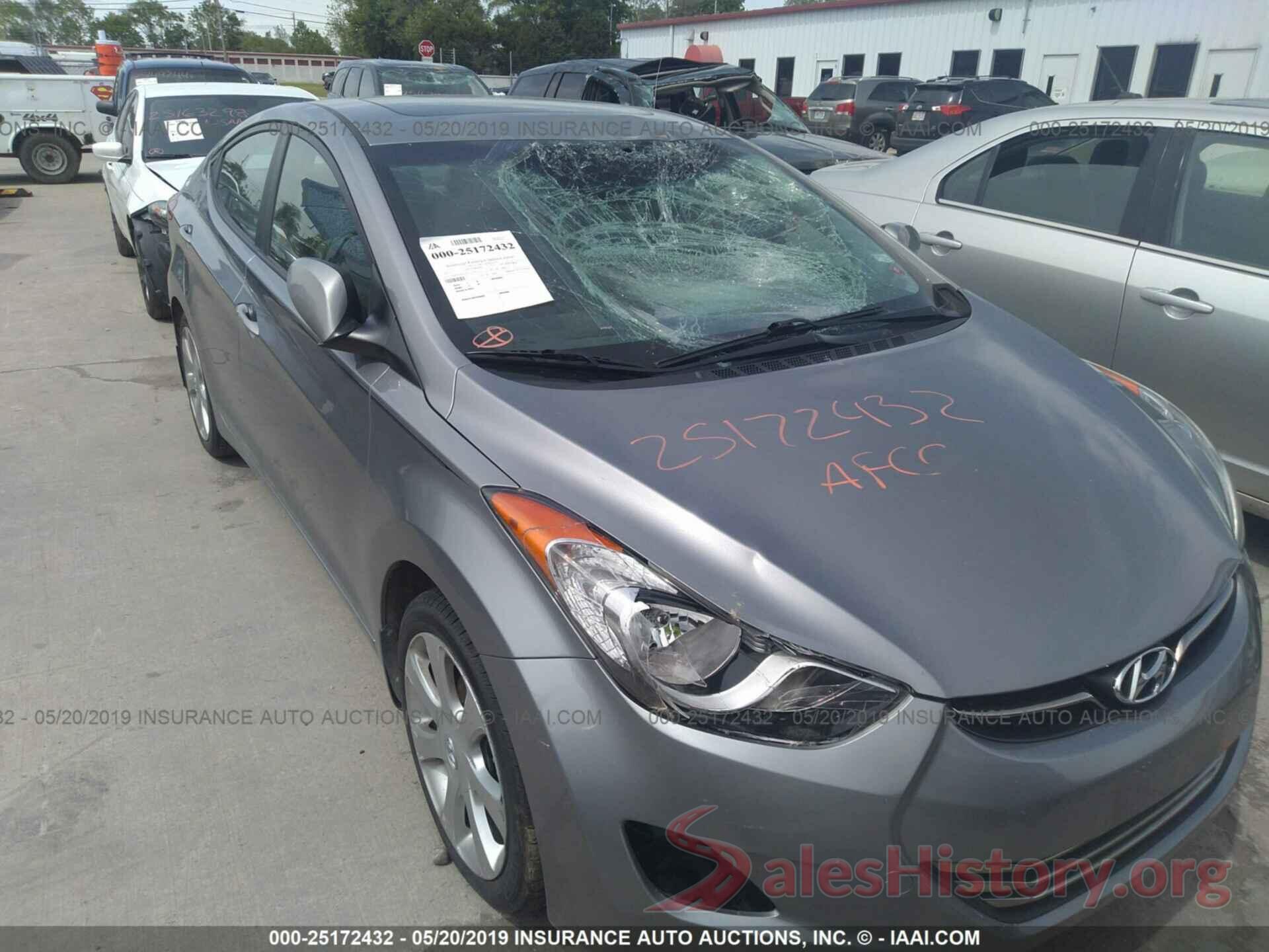 KMHDH4AE2DU594516 2013 HYUNDAI ELANTRA