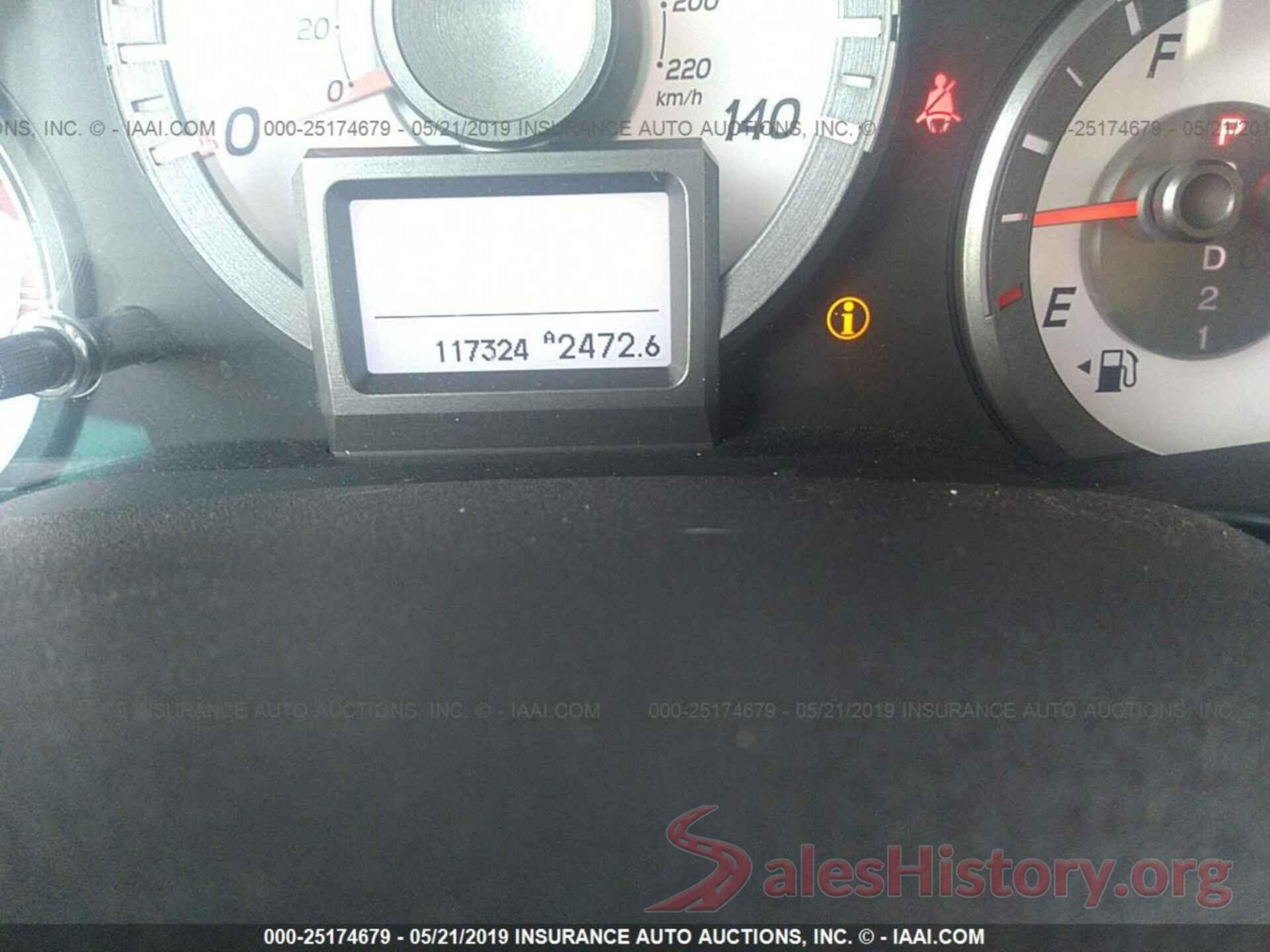 5FNYF4H95CB063693 2012 HONDA PILOT