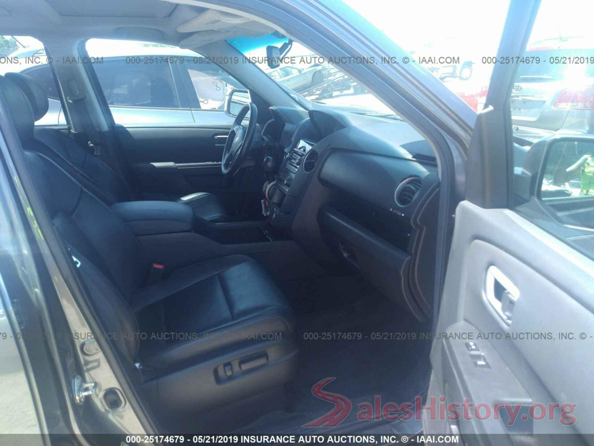 5FNYF4H95CB063693 2012 HONDA PILOT