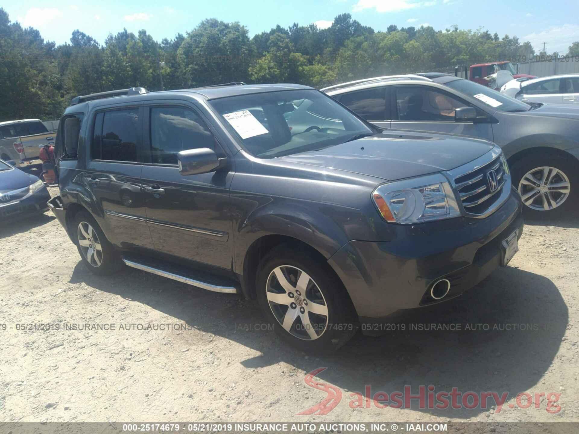 5FNYF4H95CB063693 2012 HONDA PILOT