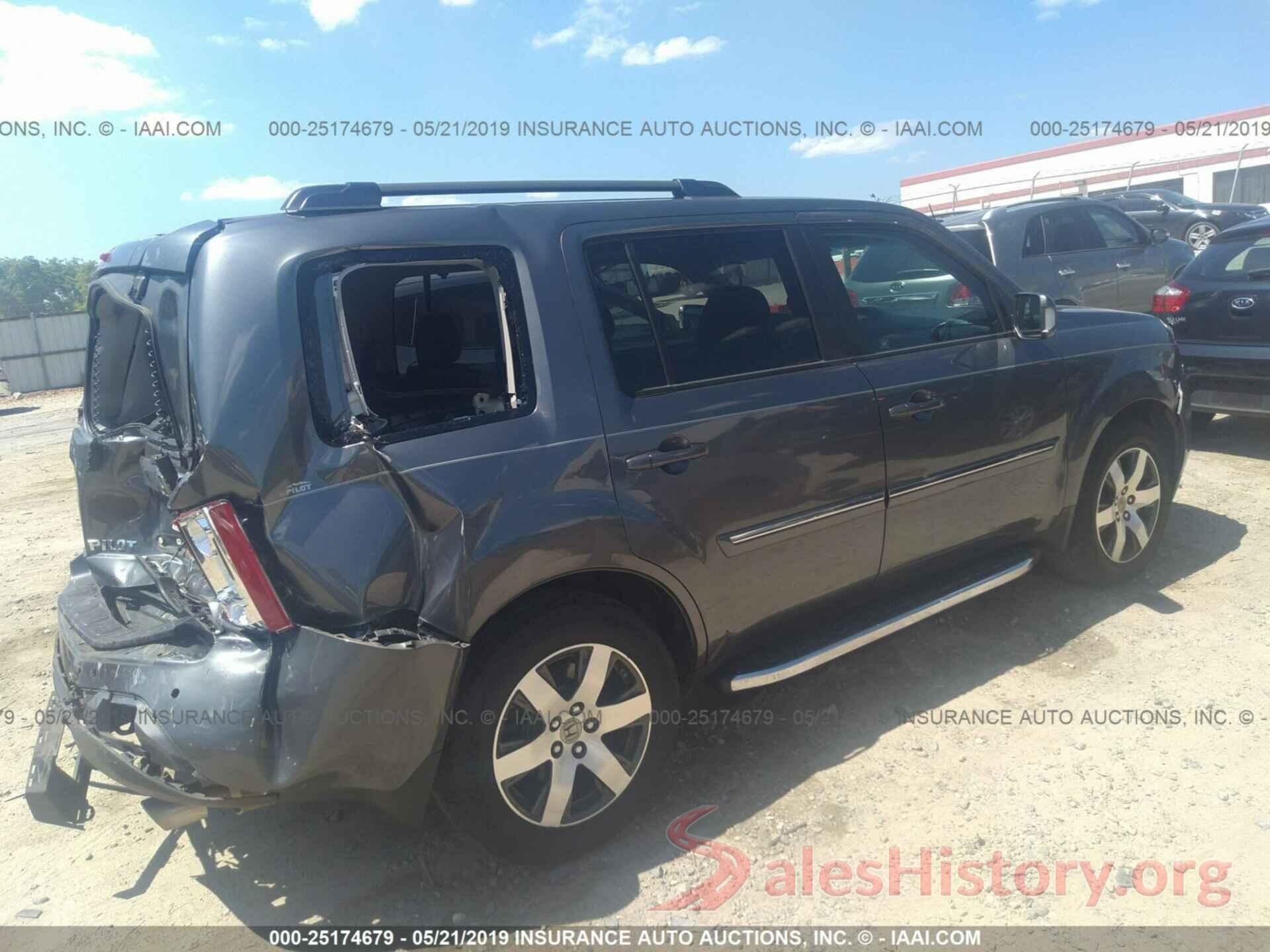 5FNYF4H95CB063693 2012 HONDA PILOT