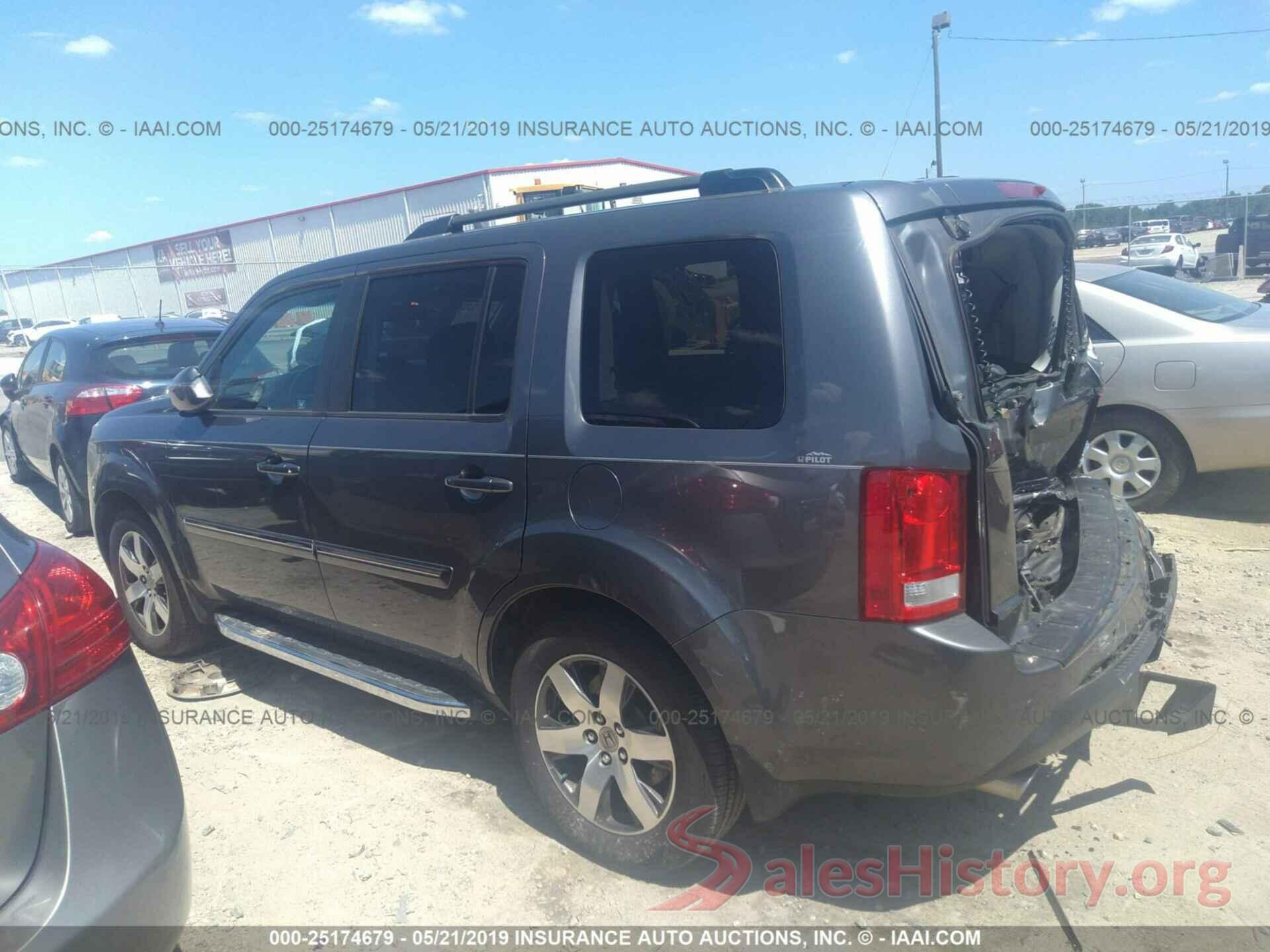 5FNYF4H95CB063693 2012 HONDA PILOT