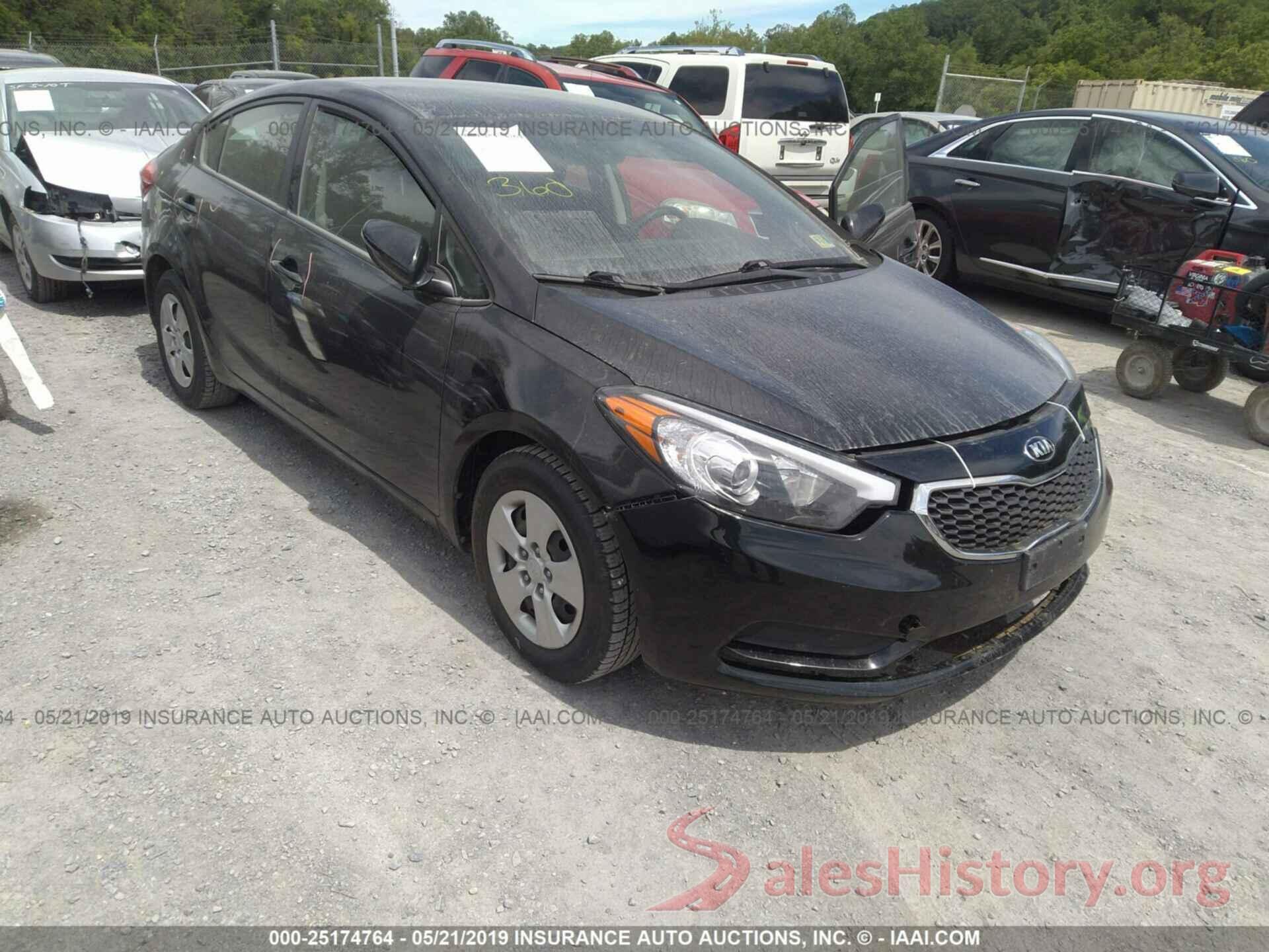 KNAFX4A62G5541383 2016 KIA FORTE