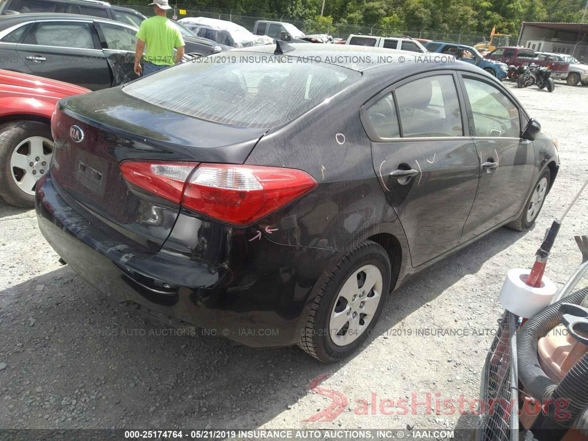 KNAFX4A62G5541383 2016 KIA FORTE