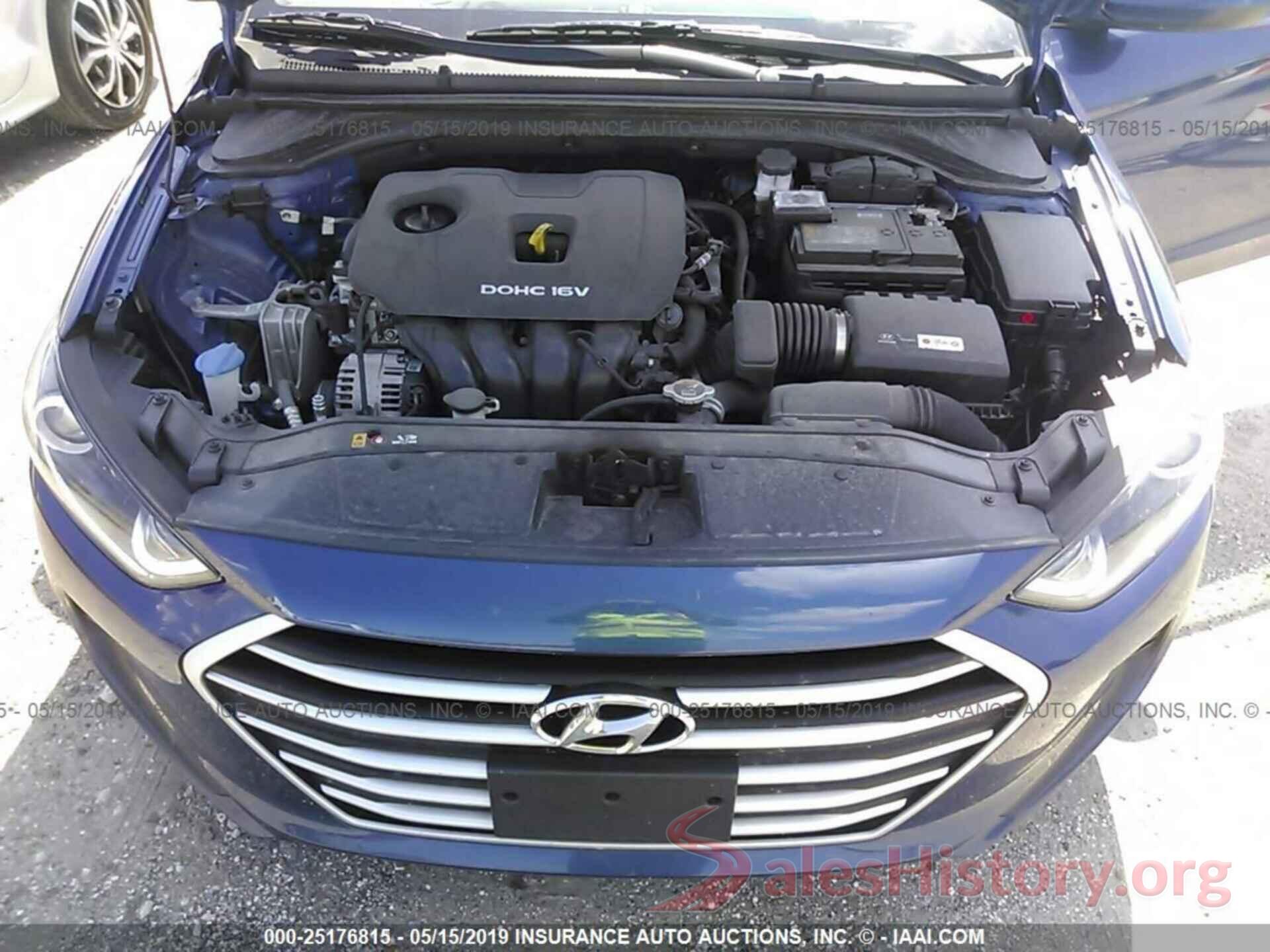 5NPD74LF7HH196747 2017 HYUNDAI ELANTRA