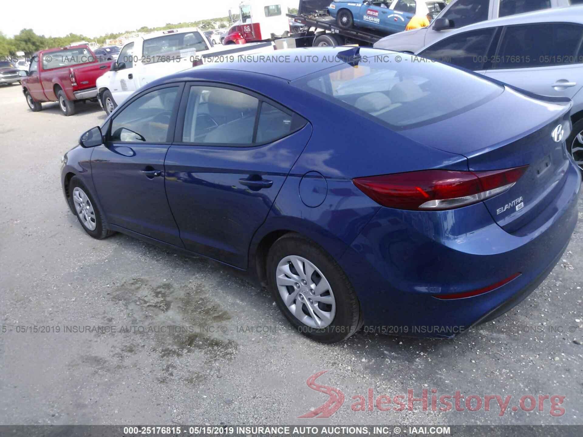 5NPD74LF7HH196747 2017 HYUNDAI ELANTRA