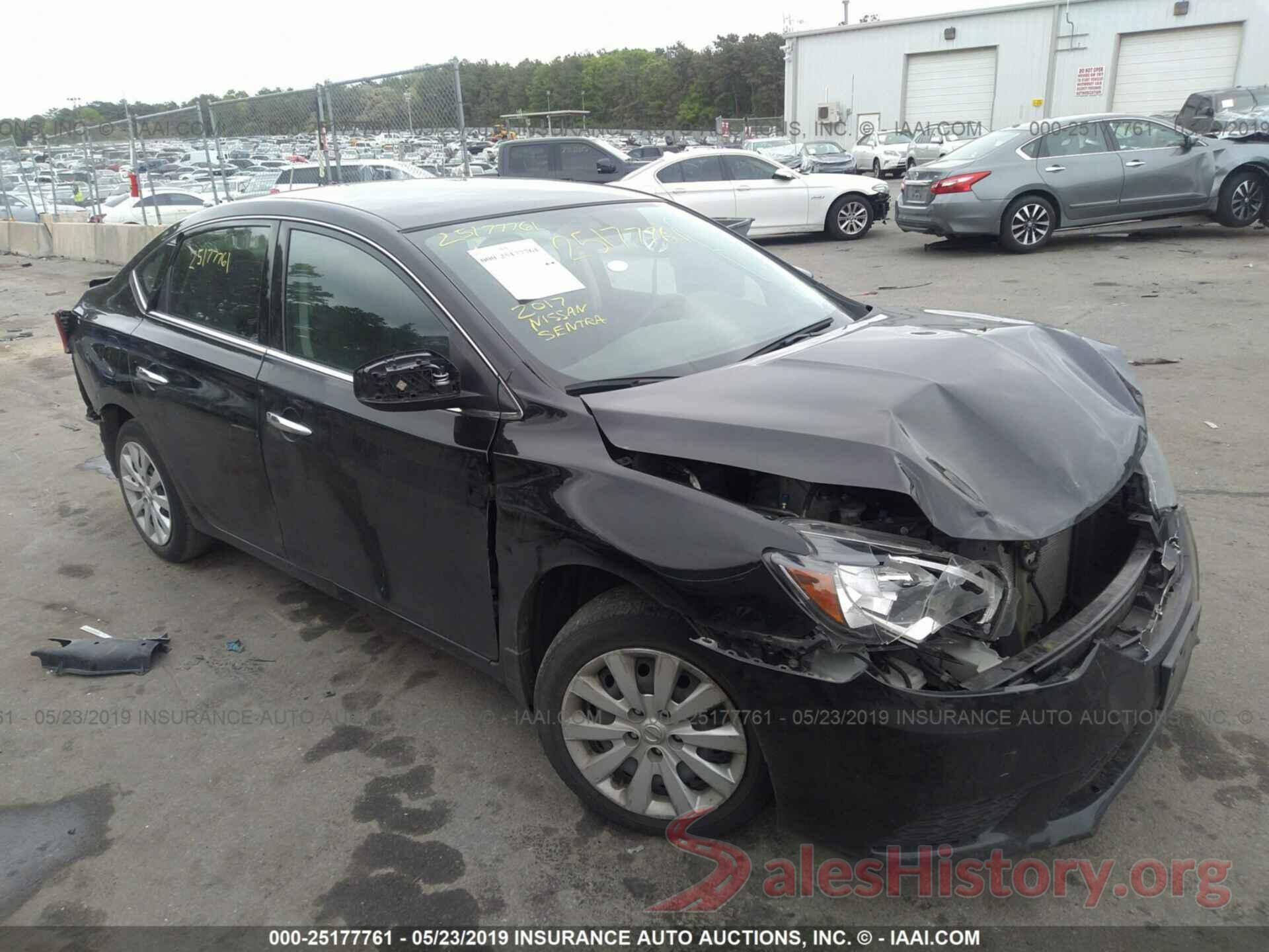 3N1AB7AP2HY223454 2017 NISSAN SENTRA