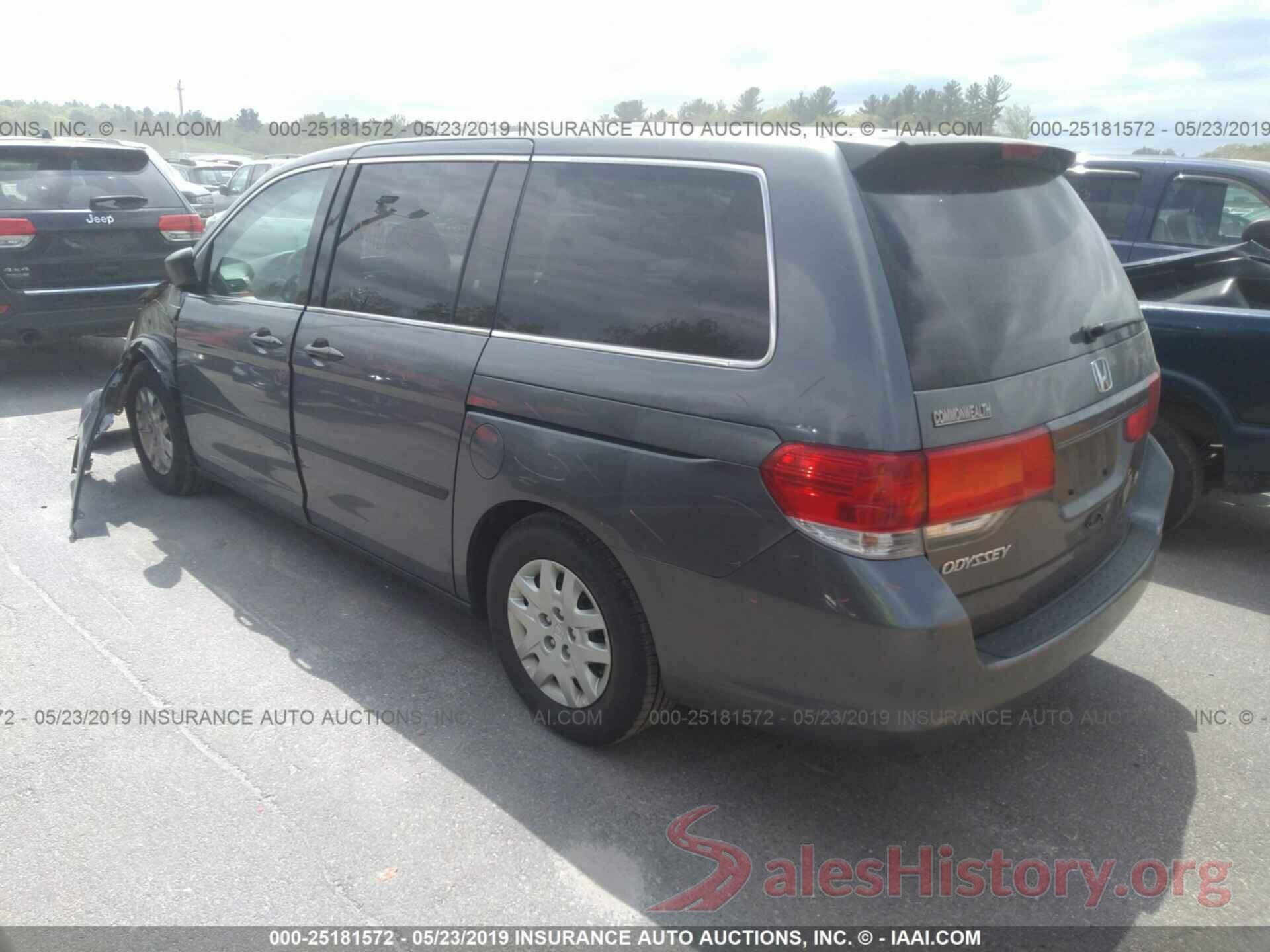 5FNRL3H23AB011468 2010 HONDA ODYSSEY