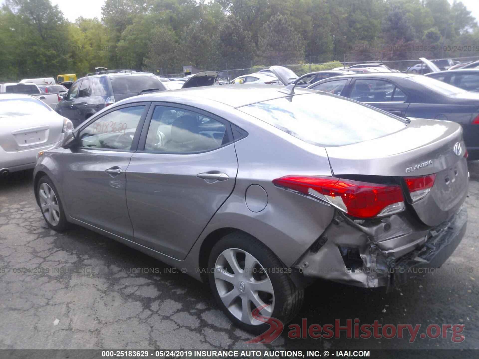 5NPDH4AE4CH082317 2012 HYUNDAI ELANTRA