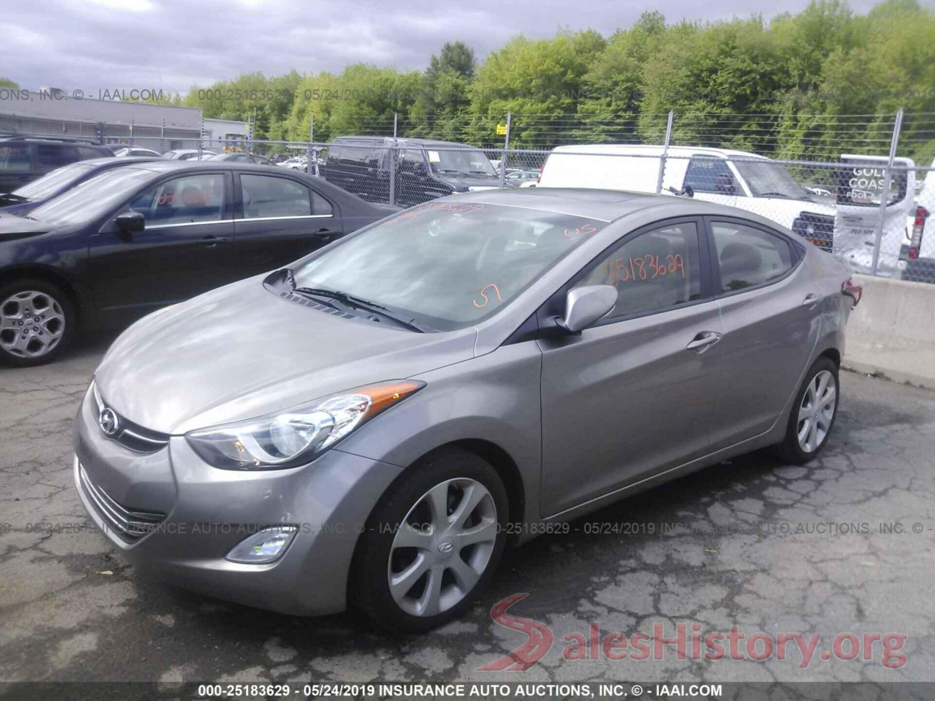 5NPDH4AE4CH082317 2012 HYUNDAI ELANTRA