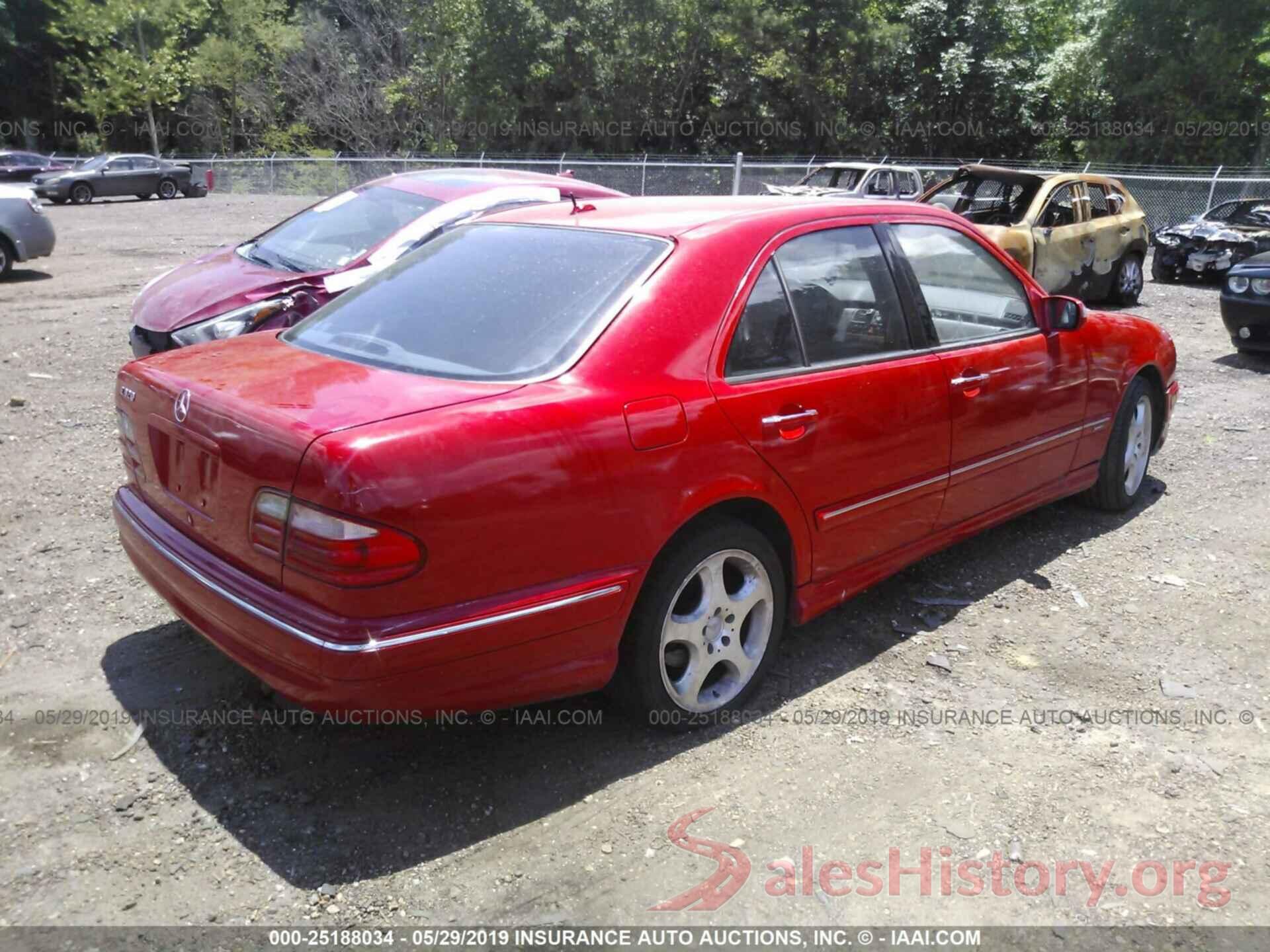 WDBJF65J01B353883 2001 MERCEDES-BENZ E