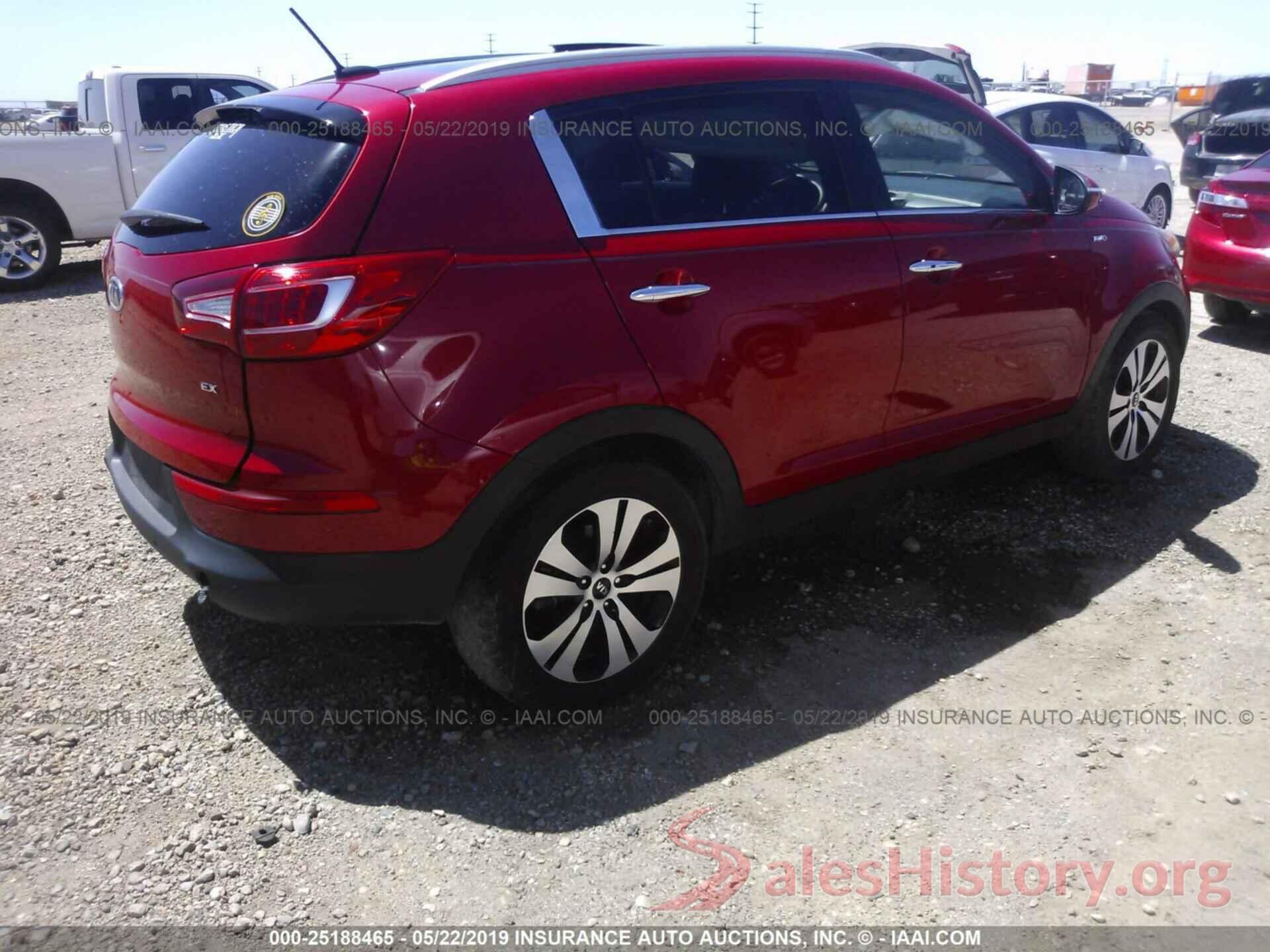 KNDPCCA21C7216216 2012 KIA SPORTAGE