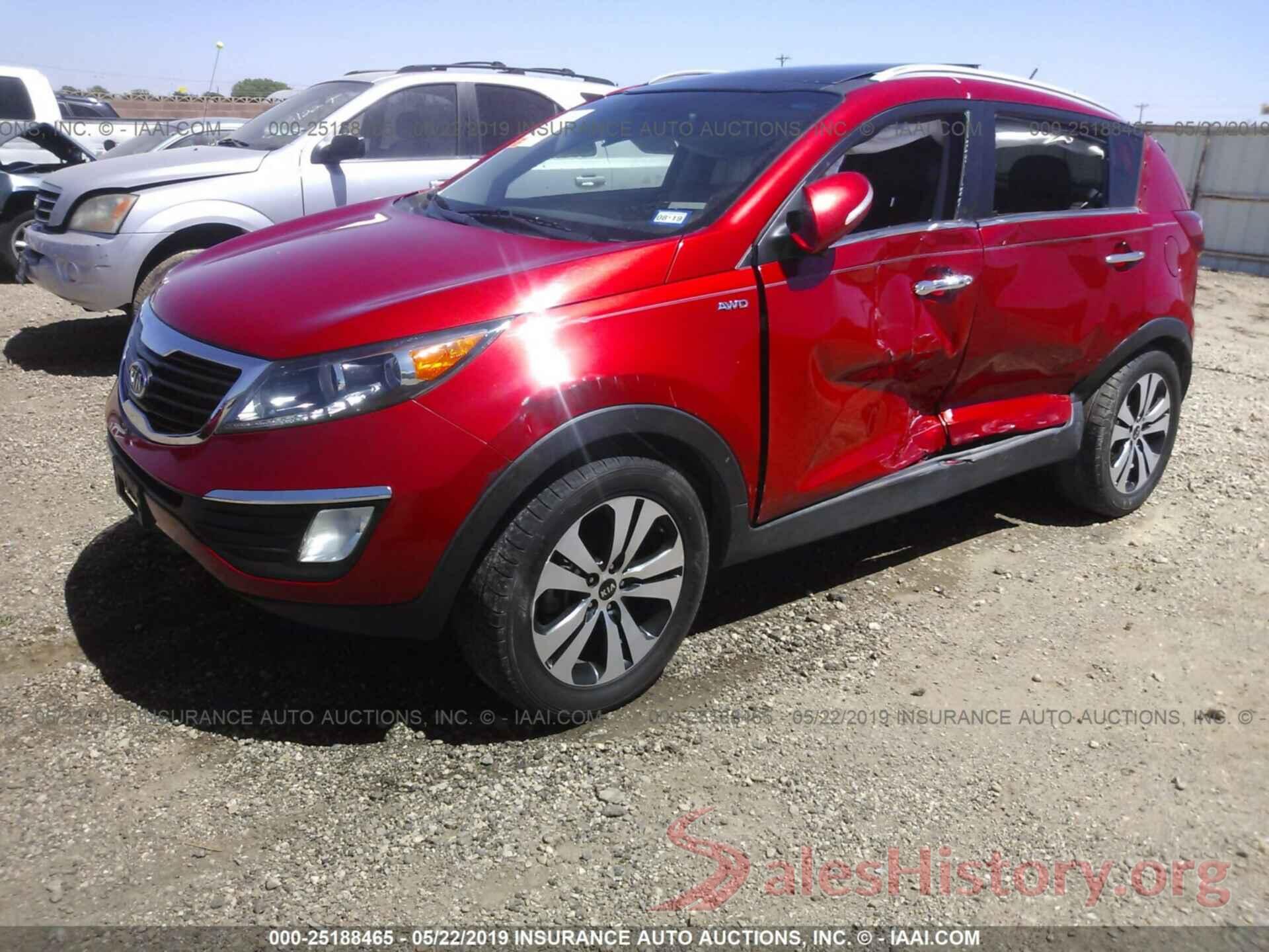 KNDPCCA21C7216216 2012 KIA SPORTAGE