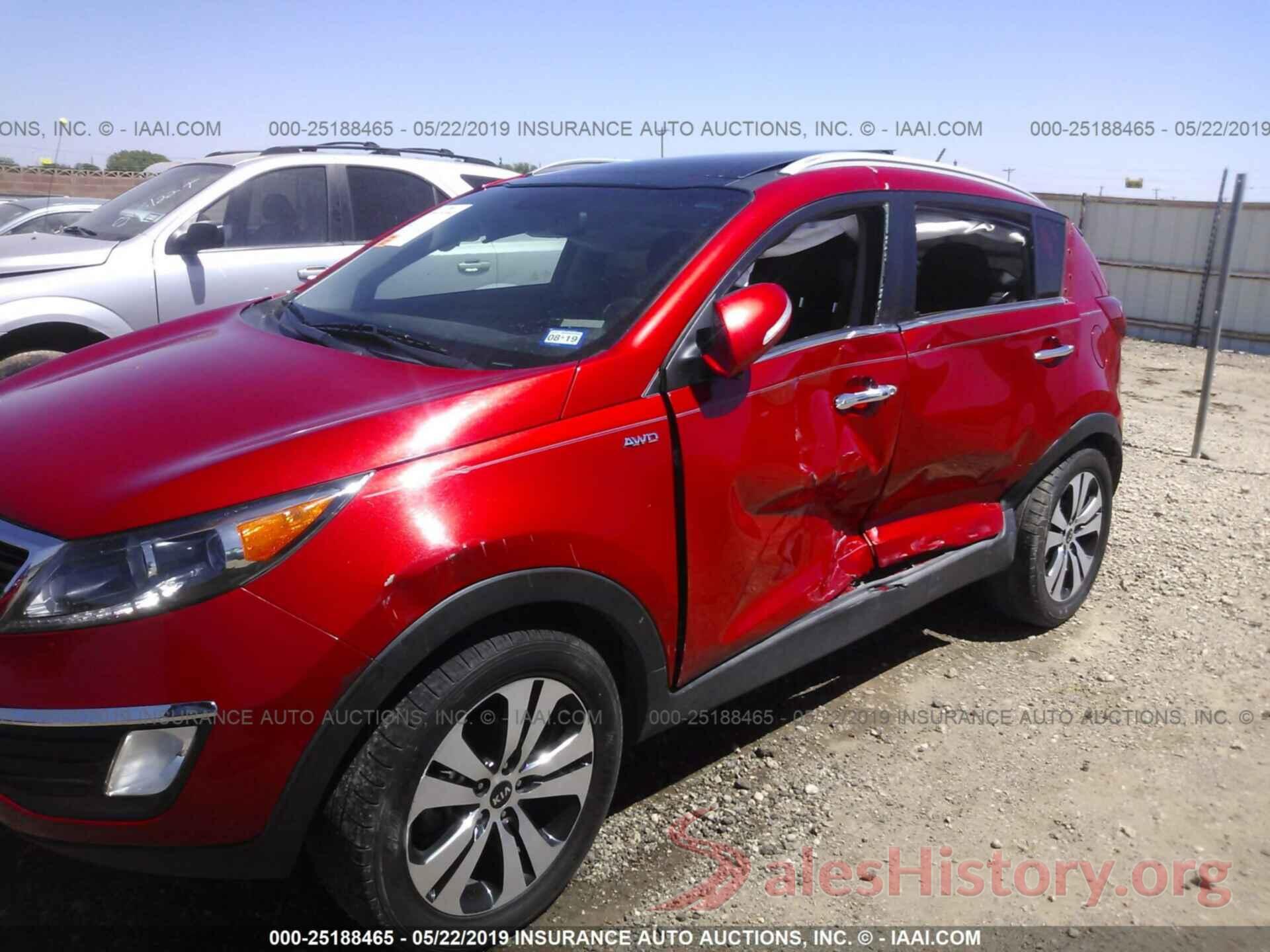 KNDPCCA21C7216216 2012 KIA SPORTAGE