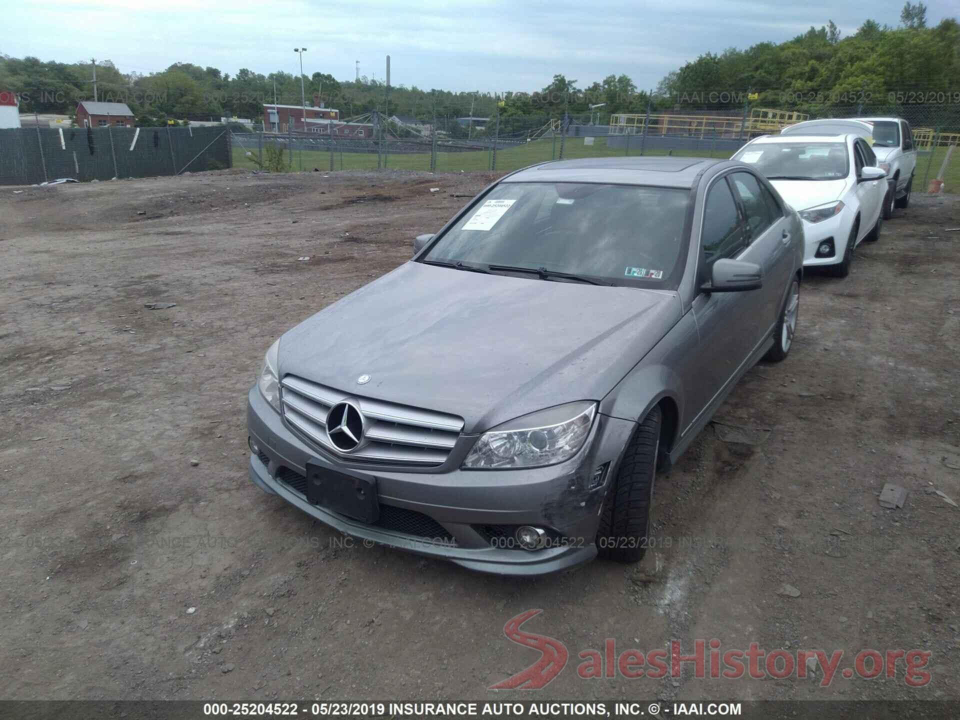 WDDGF8BB9AR112163 2010 MERCEDES-BENZ C