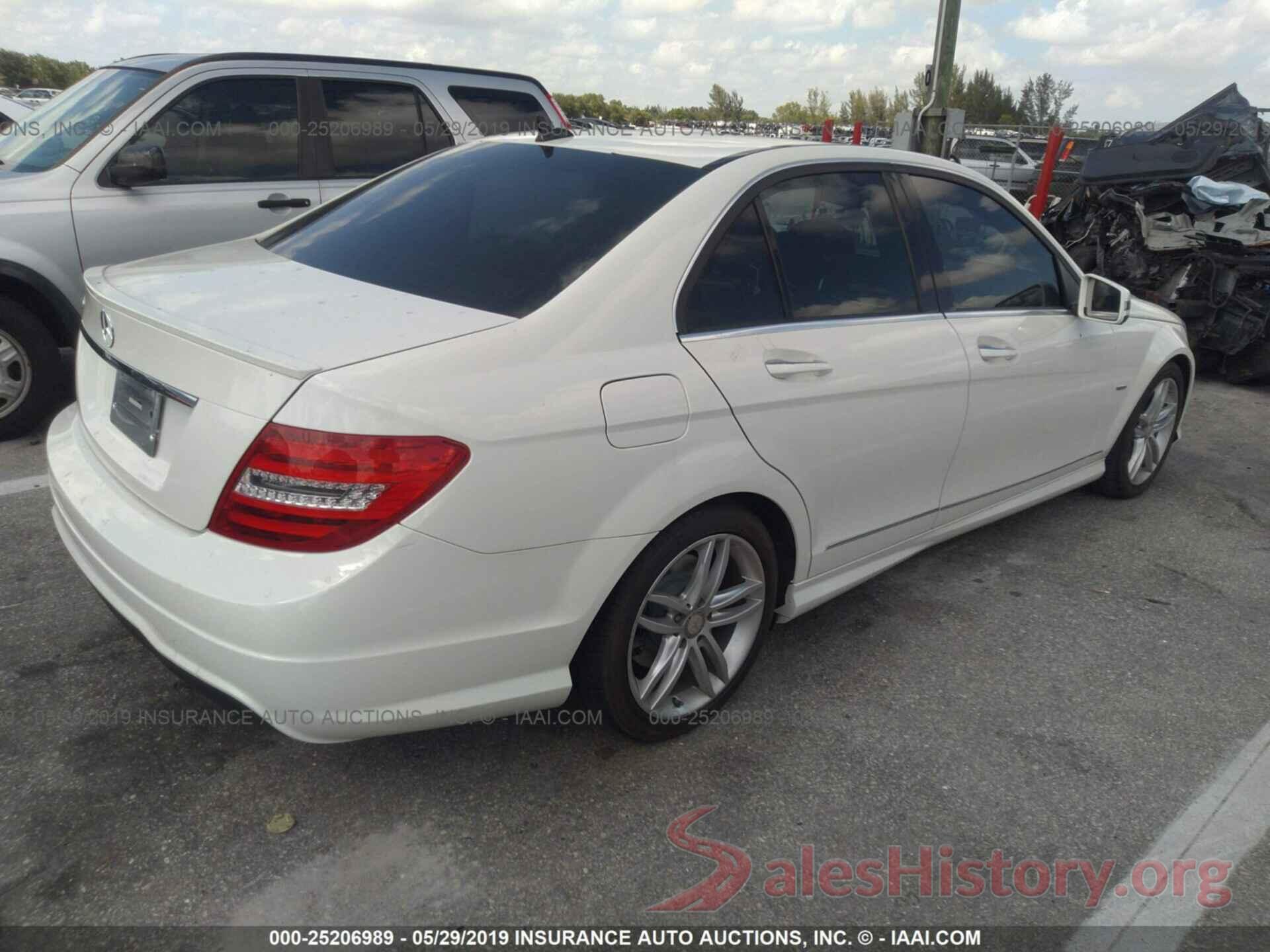 WDDGF4HBXCR218866 2012 MERCEDES-BENZ C