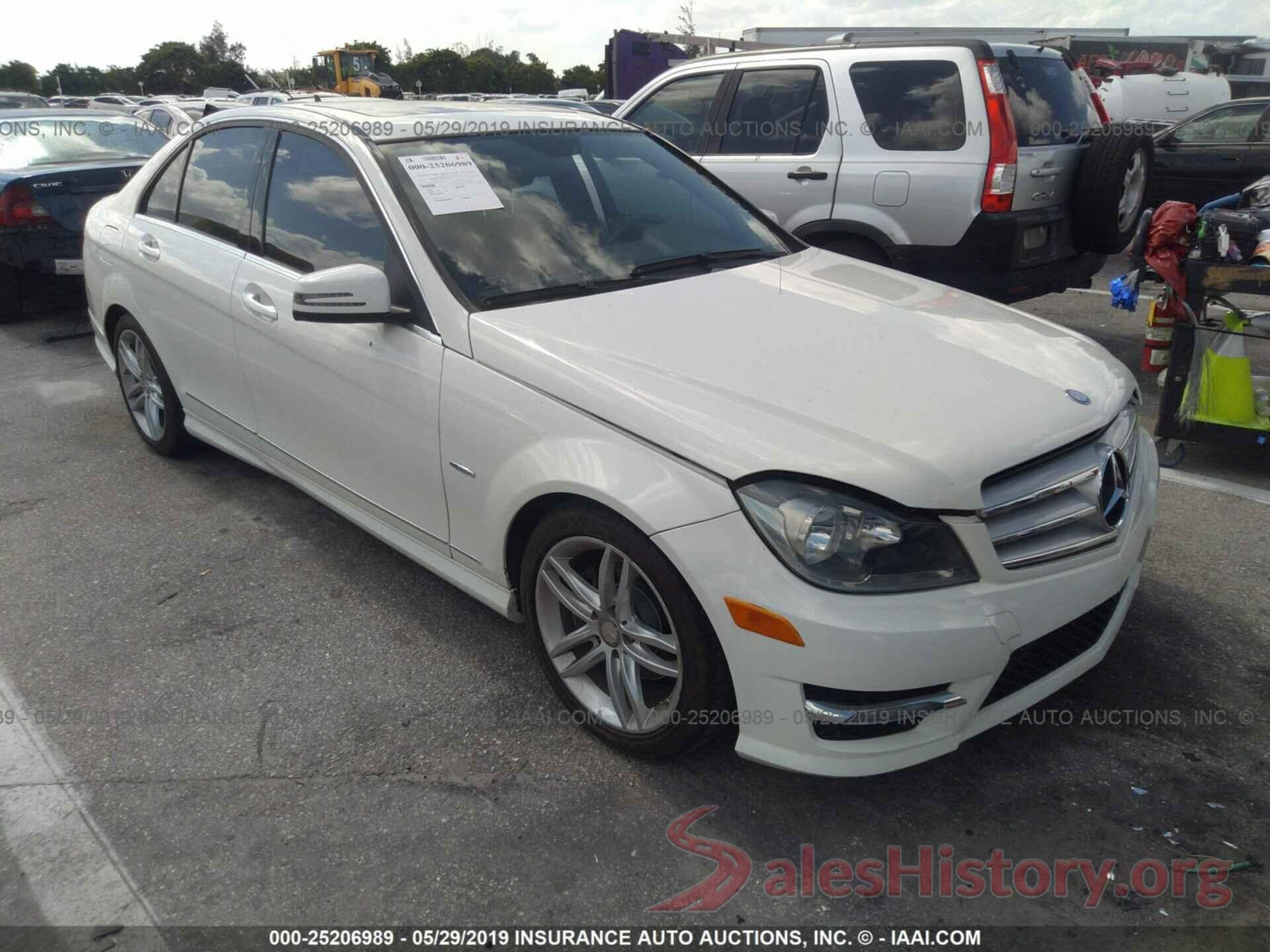 WDDGF4HBXCR218866 2012 MERCEDES-BENZ C