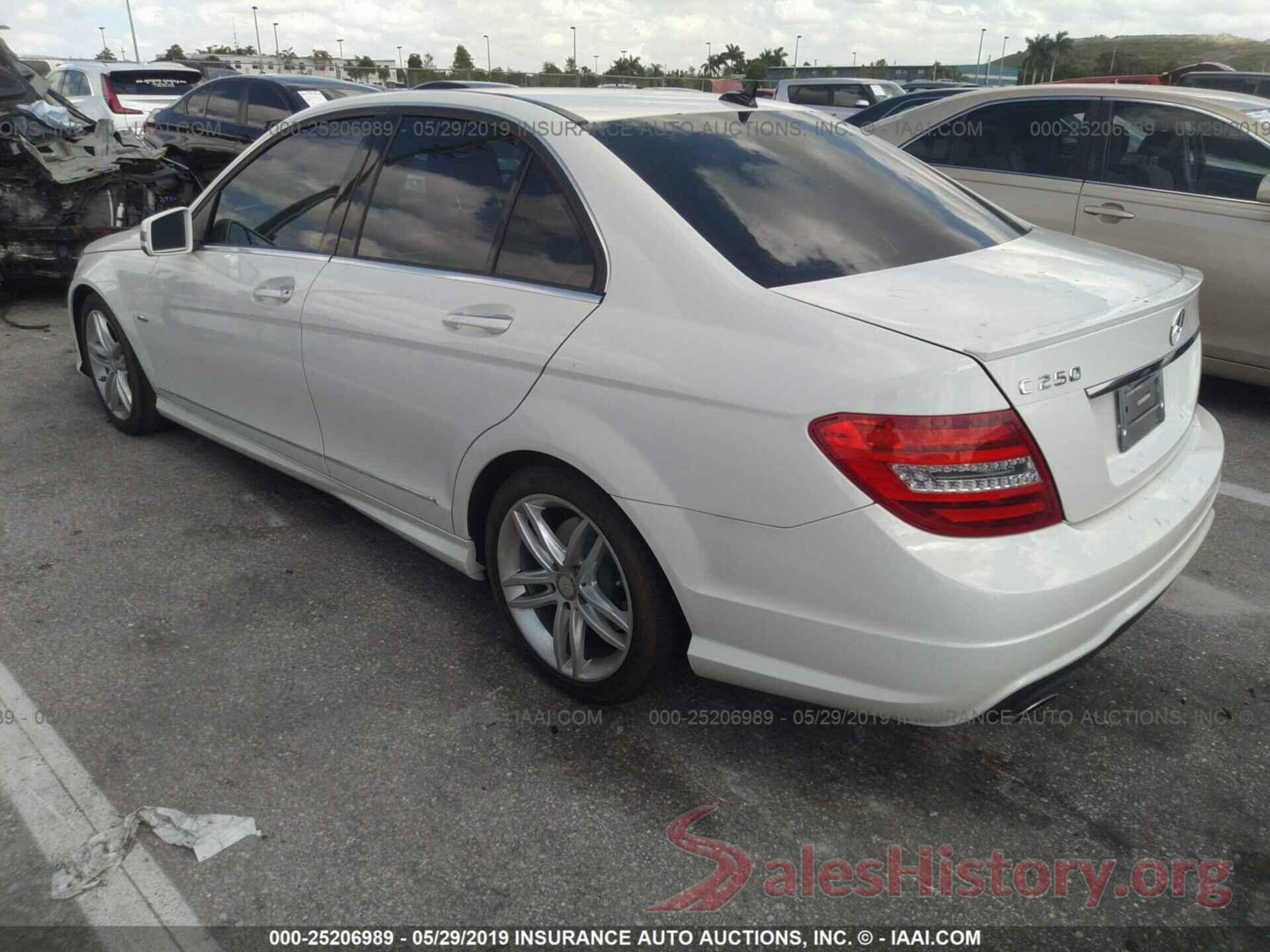 WDDGF4HBXCR218866 2012 MERCEDES-BENZ C