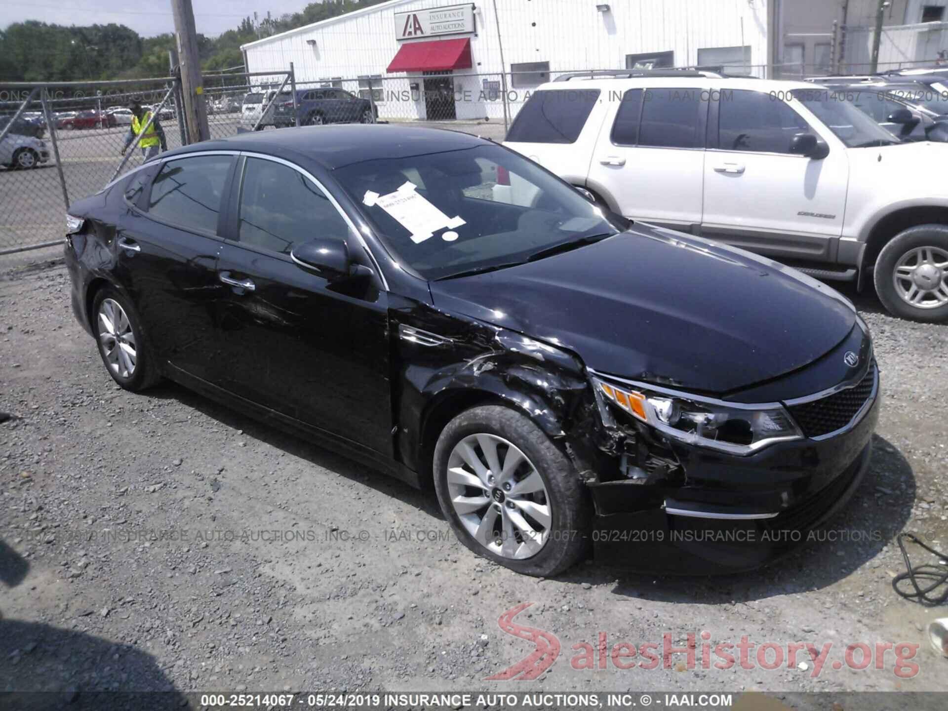 5XXGT4L31GG037537 2016 KIA OPTIMA