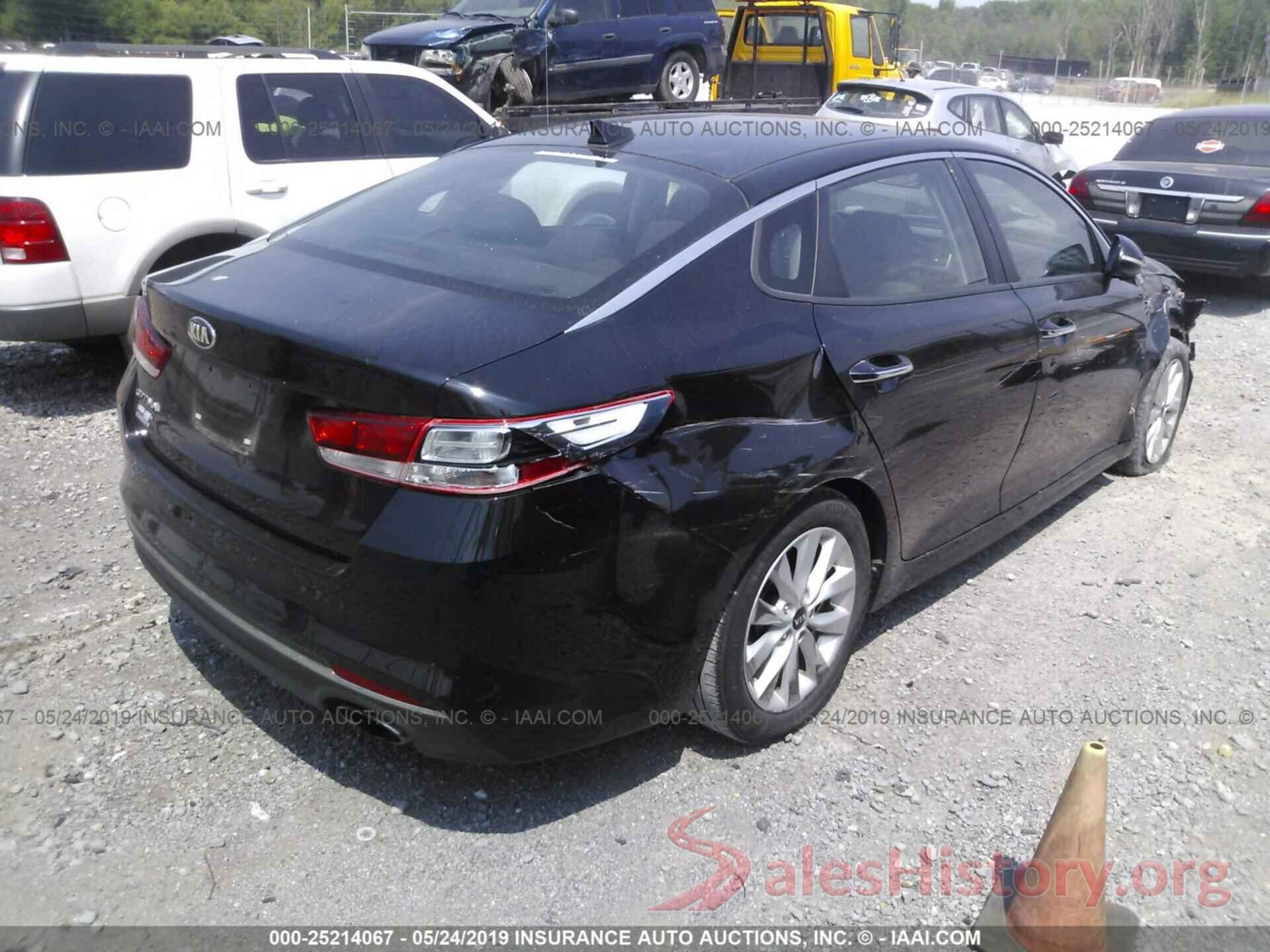 5XXGT4L31GG037537 2016 KIA OPTIMA