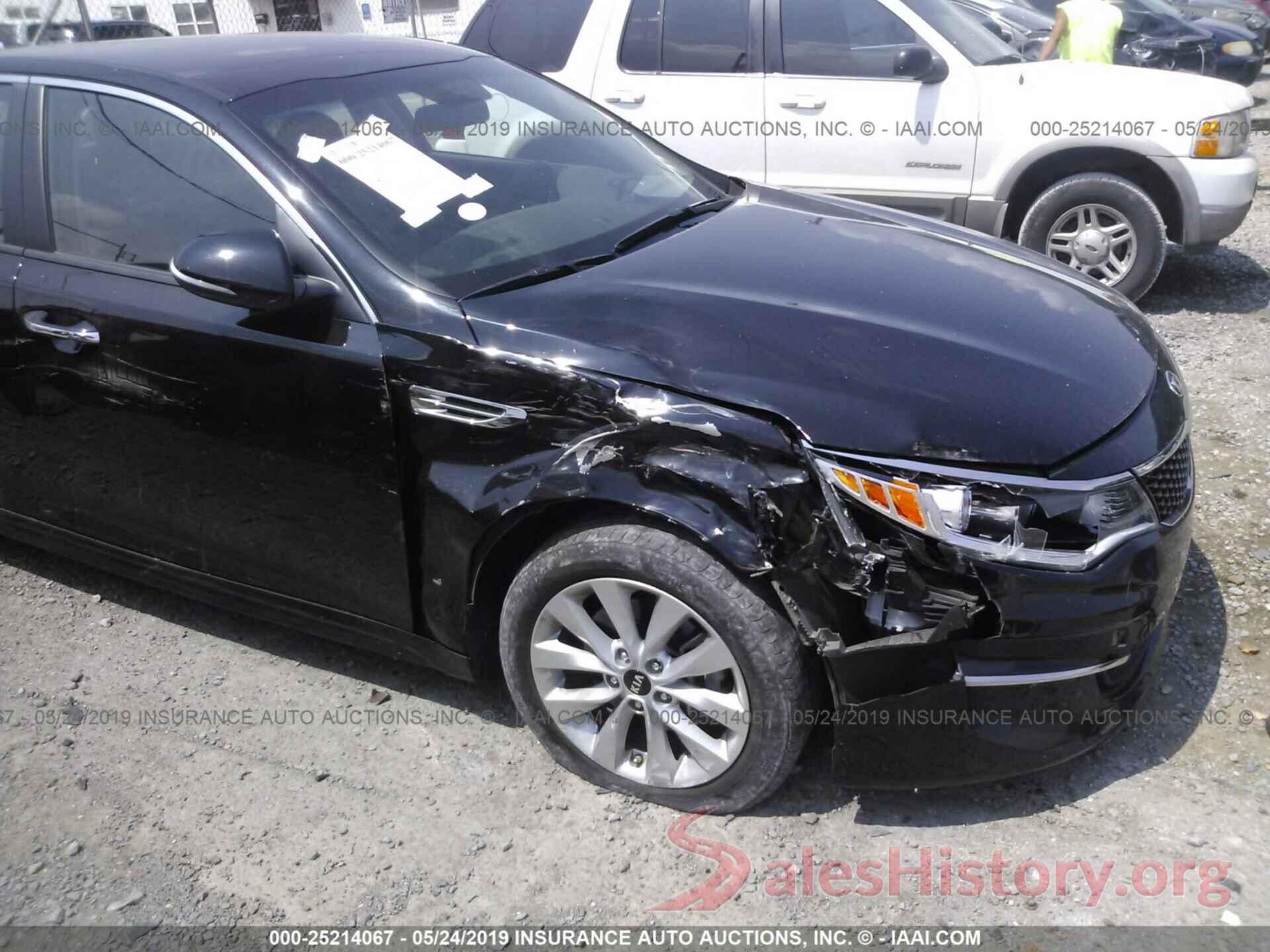 5XXGT4L31GG037537 2016 KIA OPTIMA