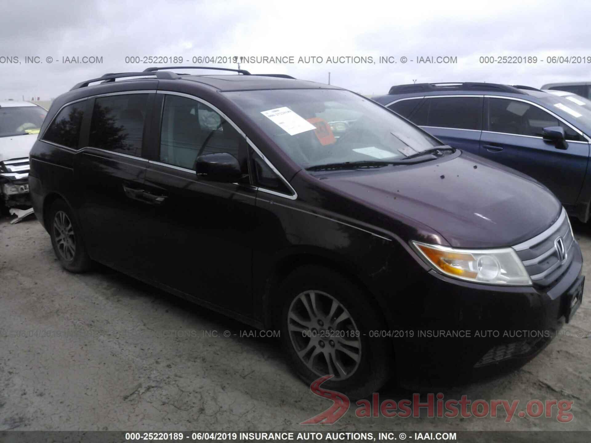 5FNRL5H68CB126505 2012 HONDA ODYSSEY