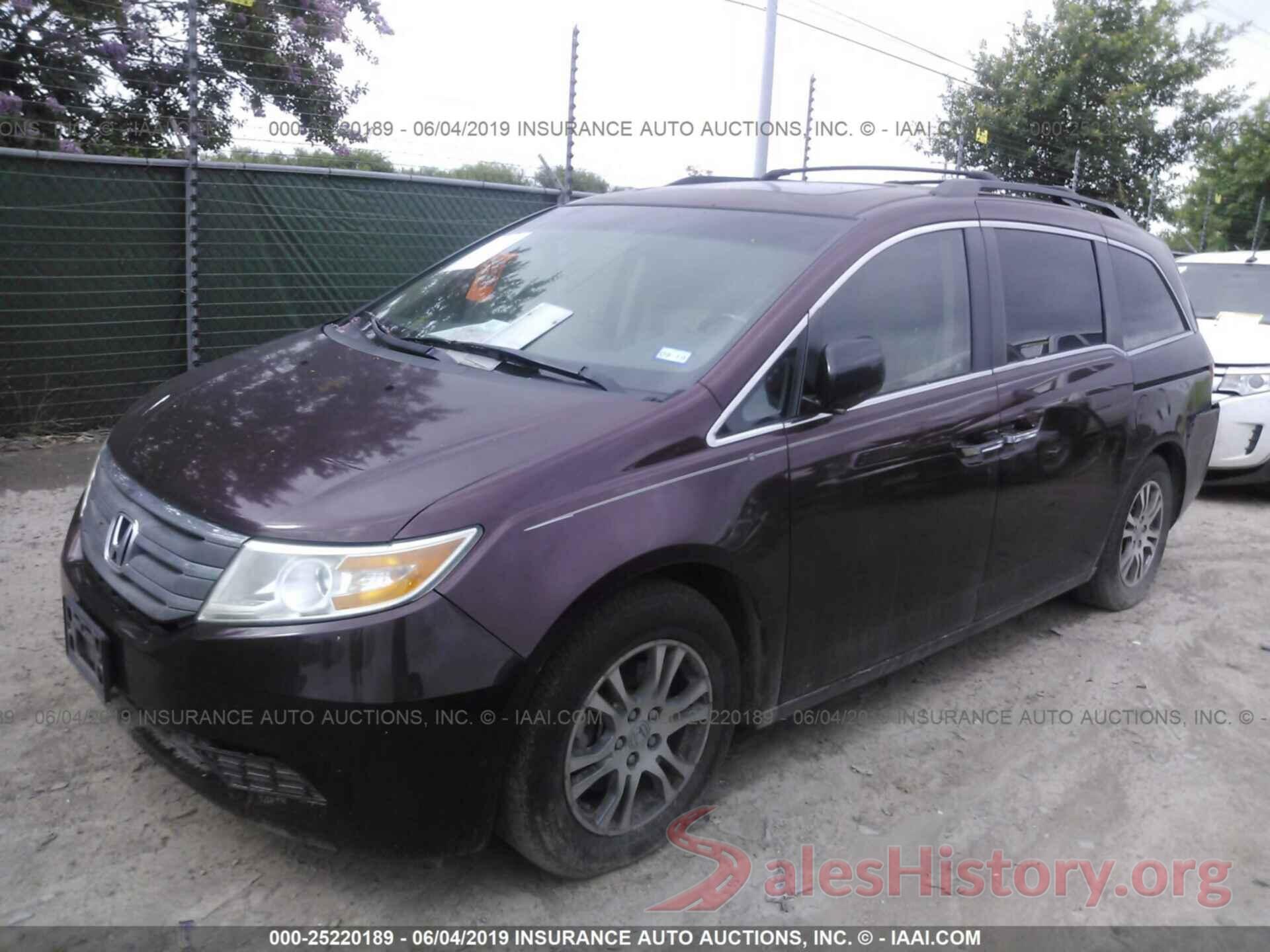 5FNRL5H68CB126505 2012 HONDA ODYSSEY