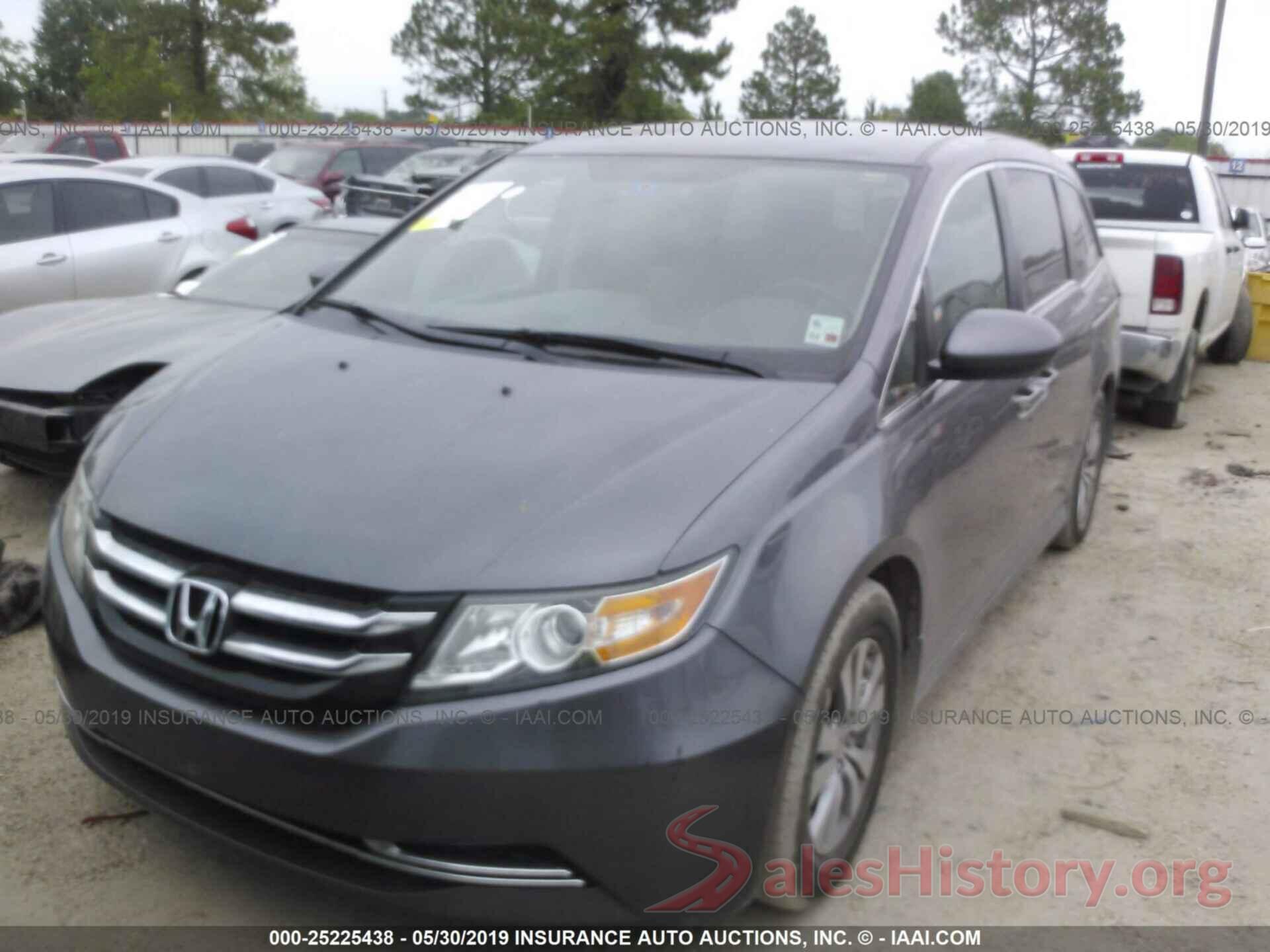 5FNRL5H49EB007198 2014 HONDA ODYSSEY