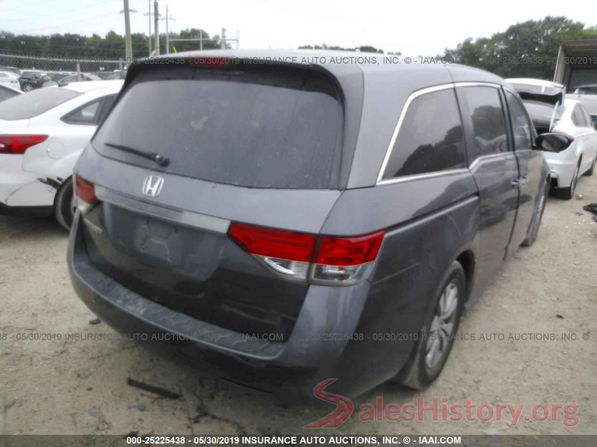 5FNRL5H49EB007198 2014 HONDA ODYSSEY