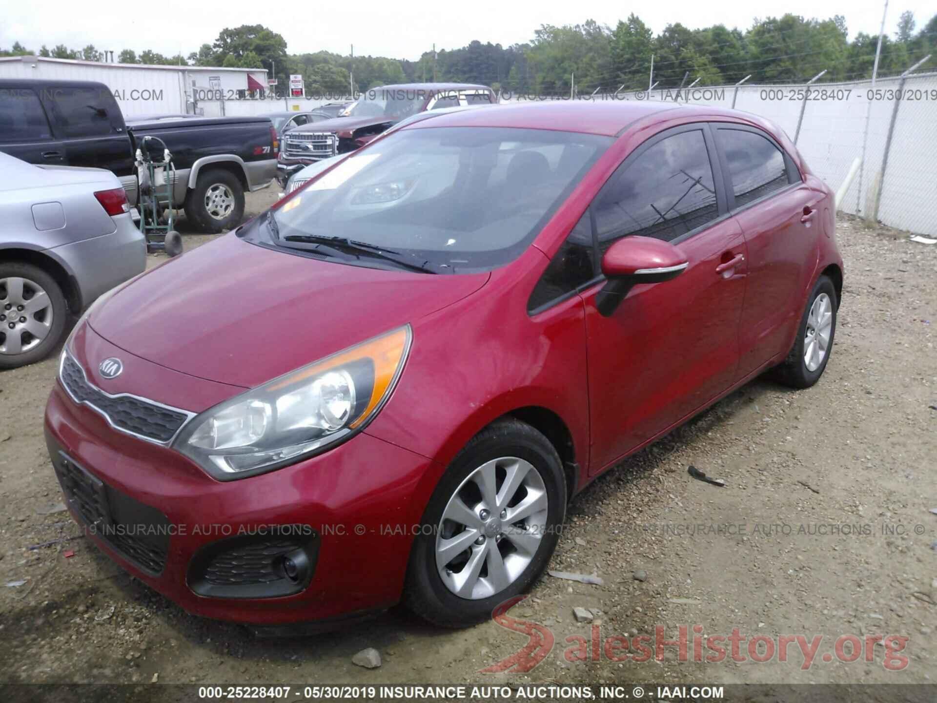 KNADN5A36D6195207 2013 KIA RIO