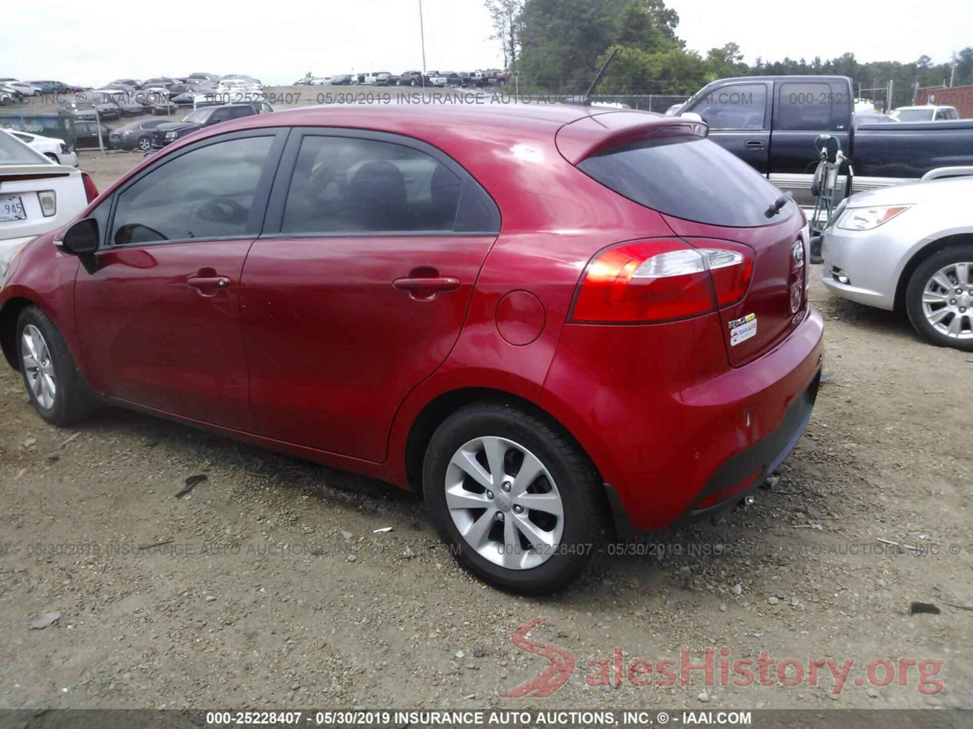 KNADN5A36D6195207 2013 KIA RIO