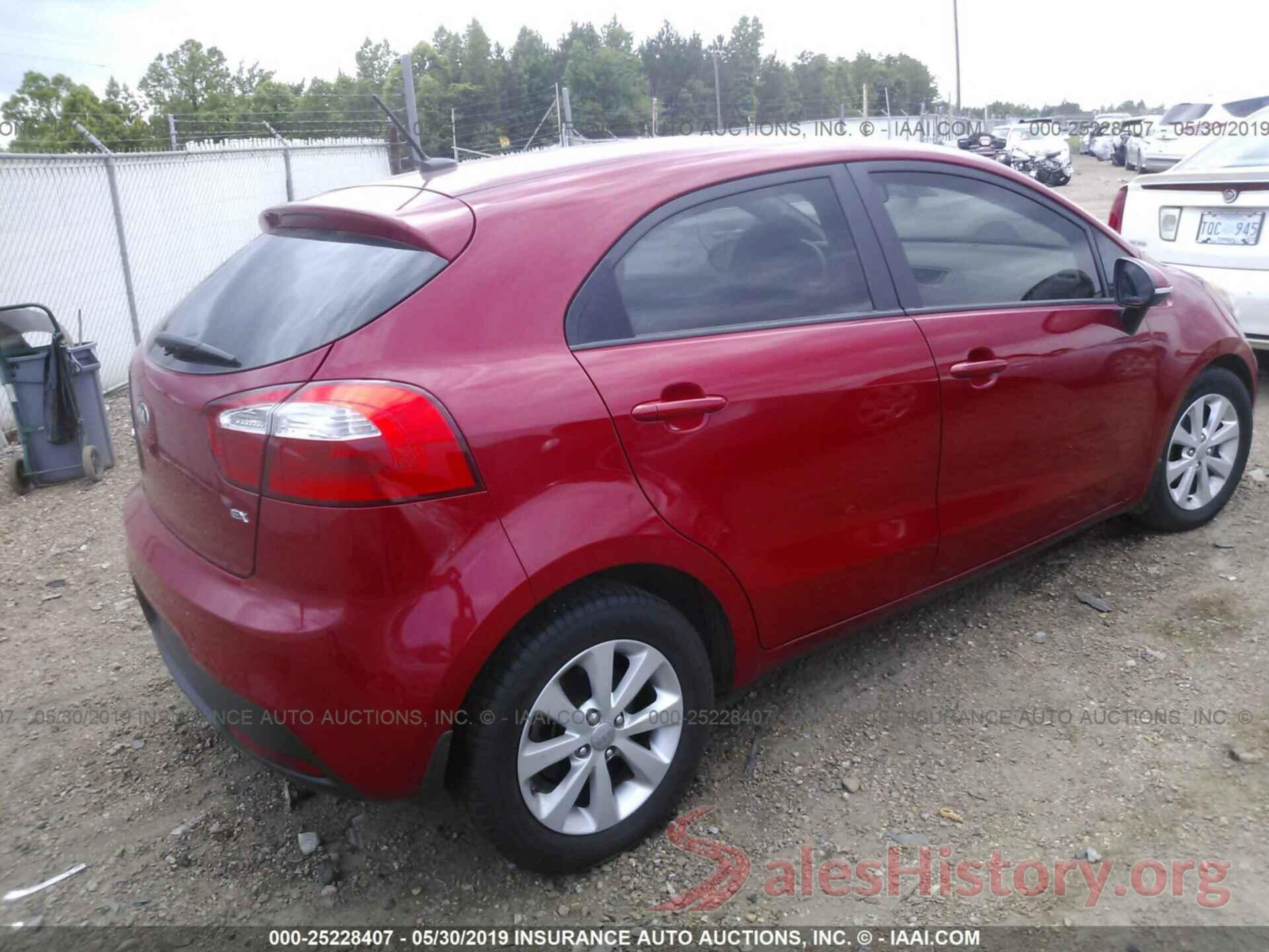 KNADN5A36D6195207 2013 KIA RIO