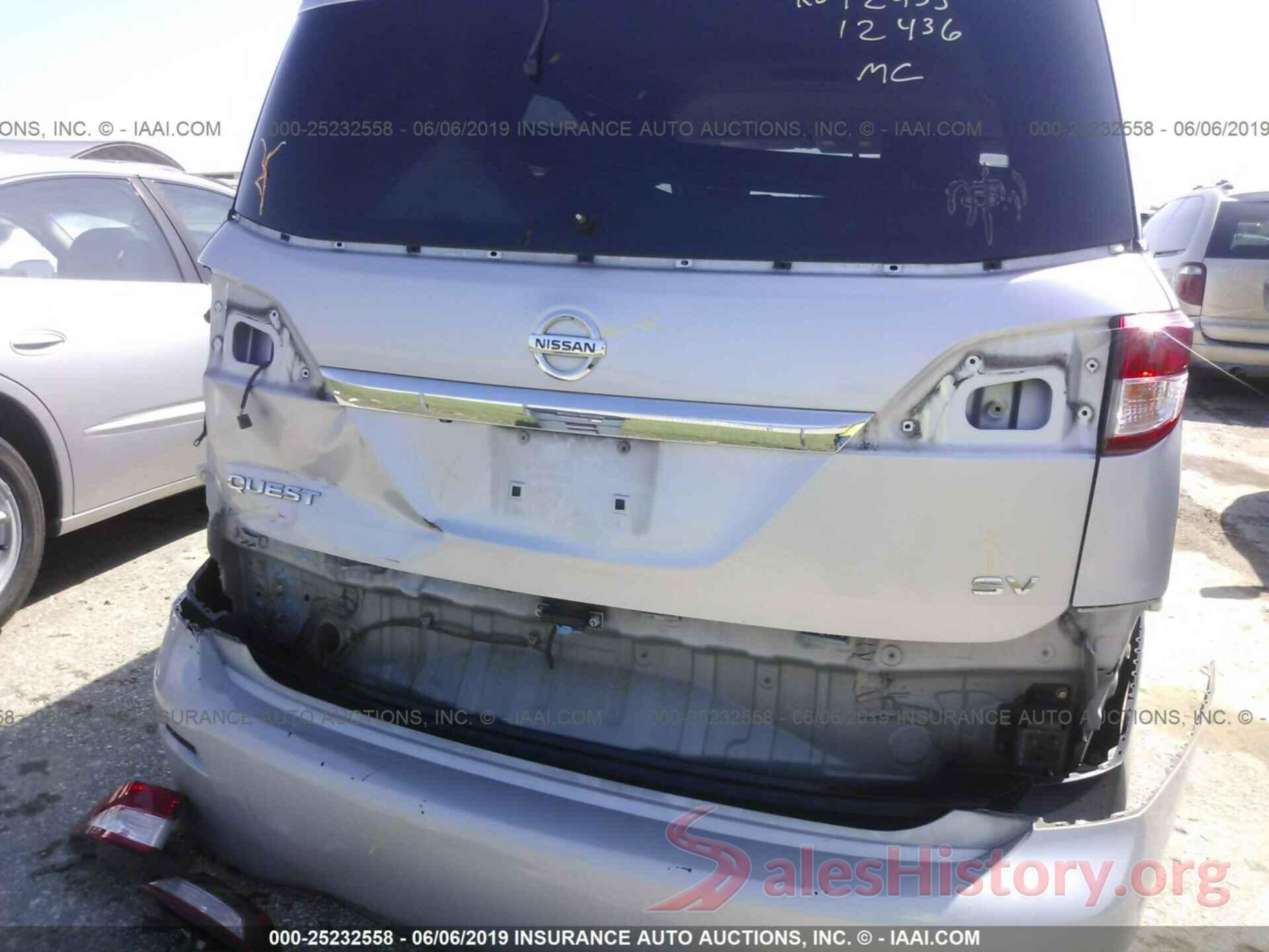 JN8AE2KP1C9043276 2012 NISSAN QUEST