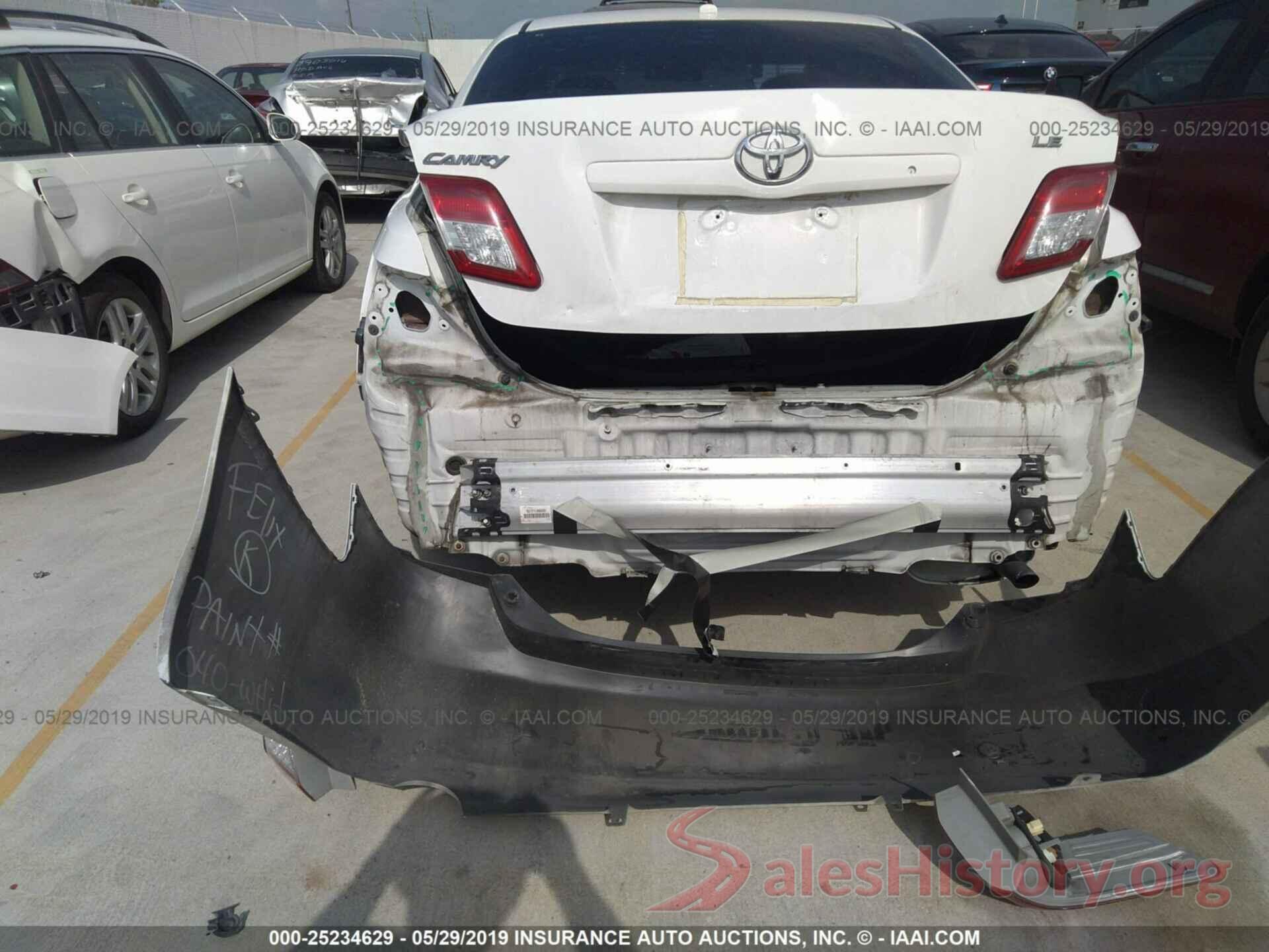 4T1BF3EK1AU537405 2010 TOYOTA CAMRY