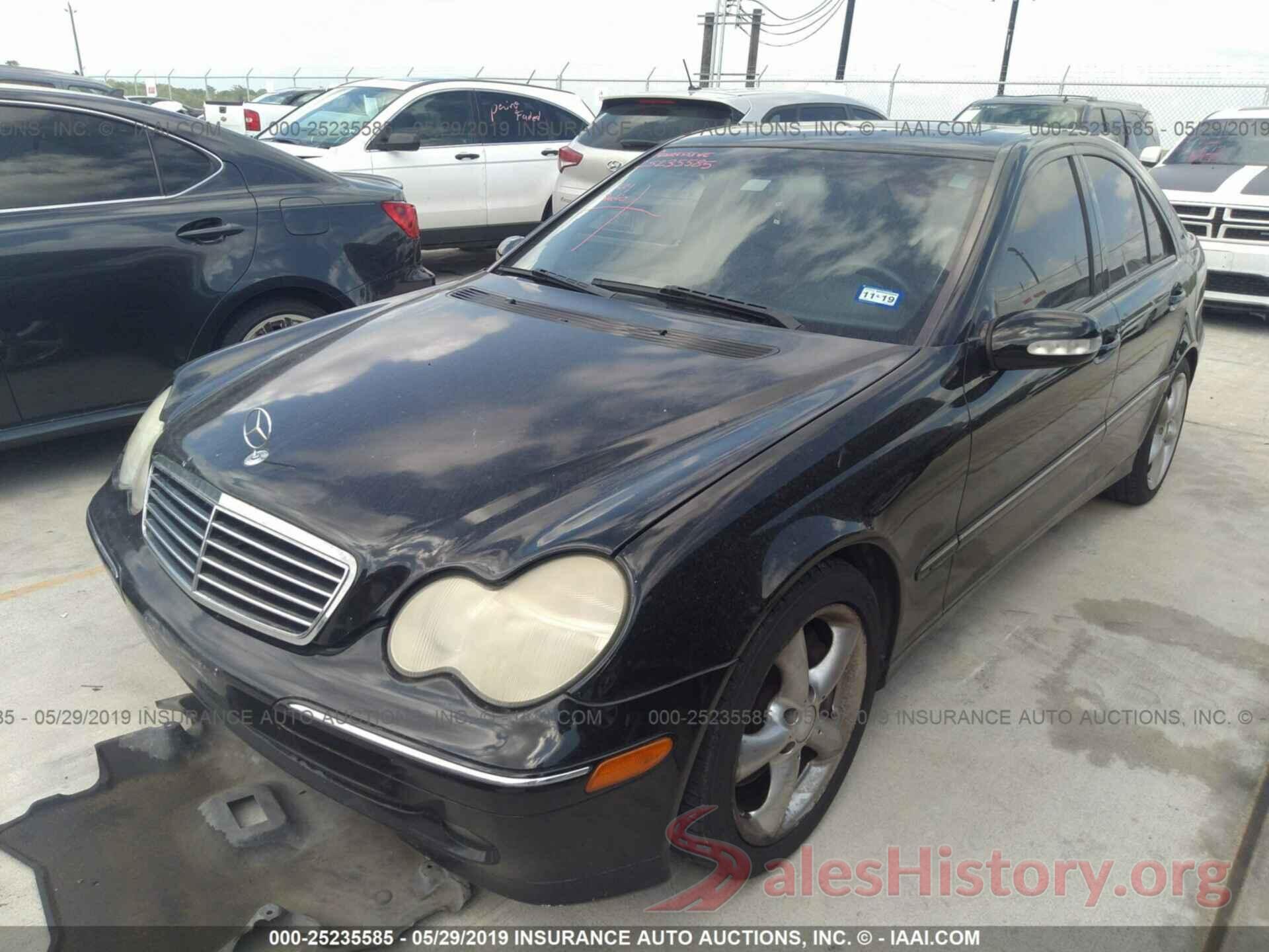 WDBRF40J54F521190 2004 MERCEDES-BENZ C