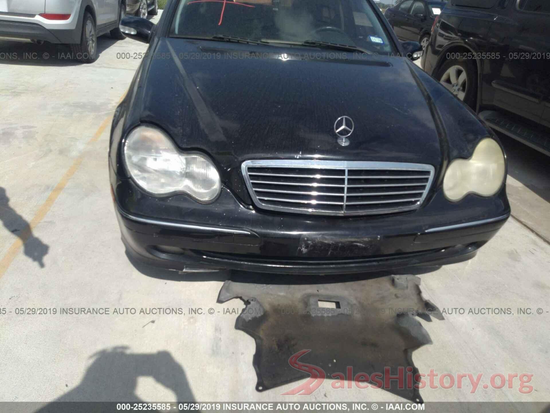 WDBRF40J54F521190 2004 MERCEDES-BENZ C