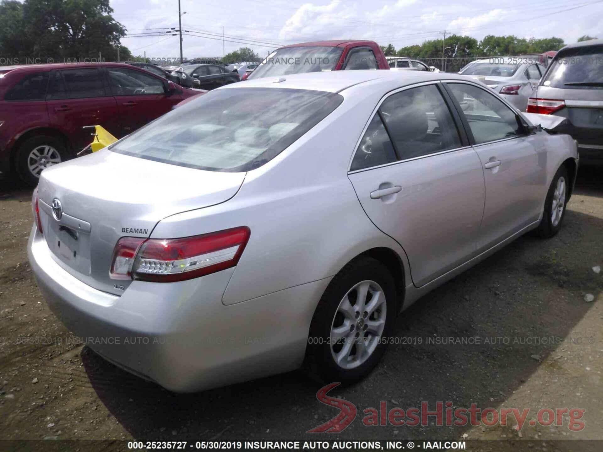 4T4BF3EKXBR105368 2011 TOYOTA CAMRY