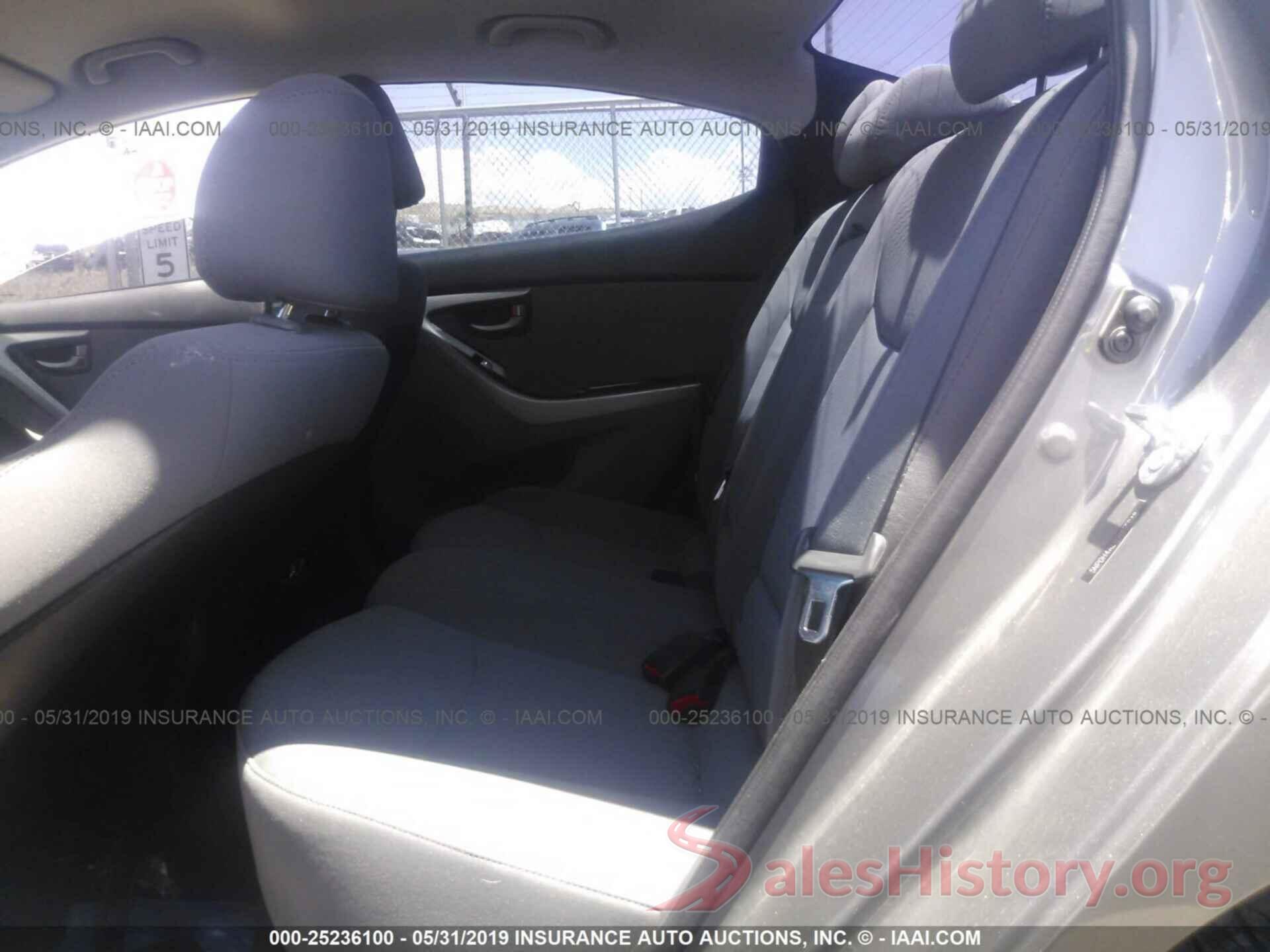 5NPDH4AE1EH455848 2014 HYUNDAI ELANTRA